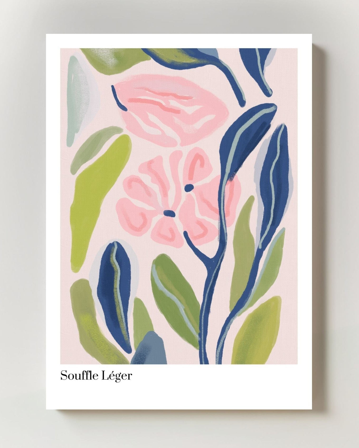 Souffle Léger Poster – FineArt Wandbild, moderne Kunst & Fine Art Print von Spawnd, handgefertigt & Made in Germany