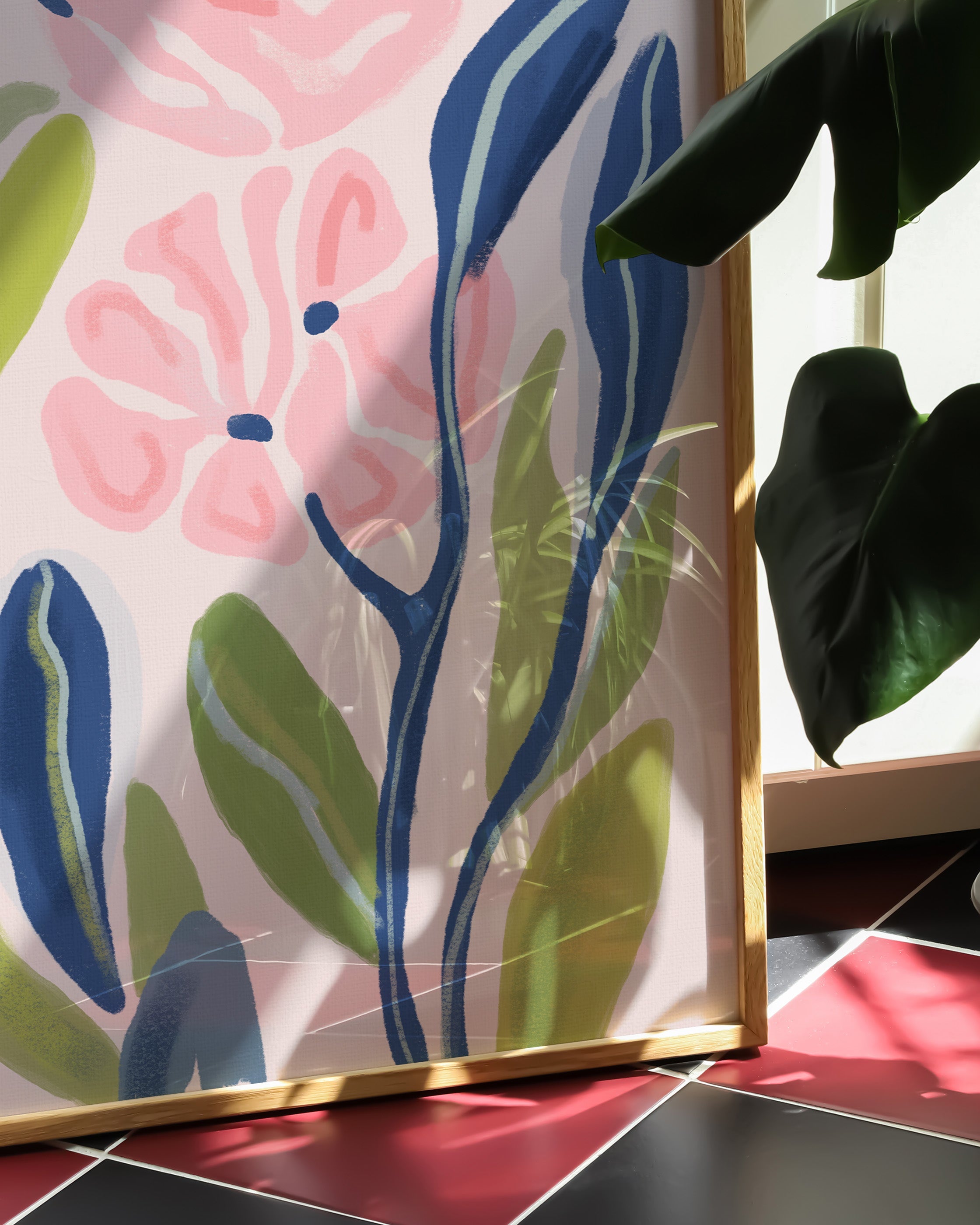 Souffle Léger Poster – FineArt Wandbild, moderne Kunst & Fine Art Print von Spawnd, handgefertigt & Made in Germany