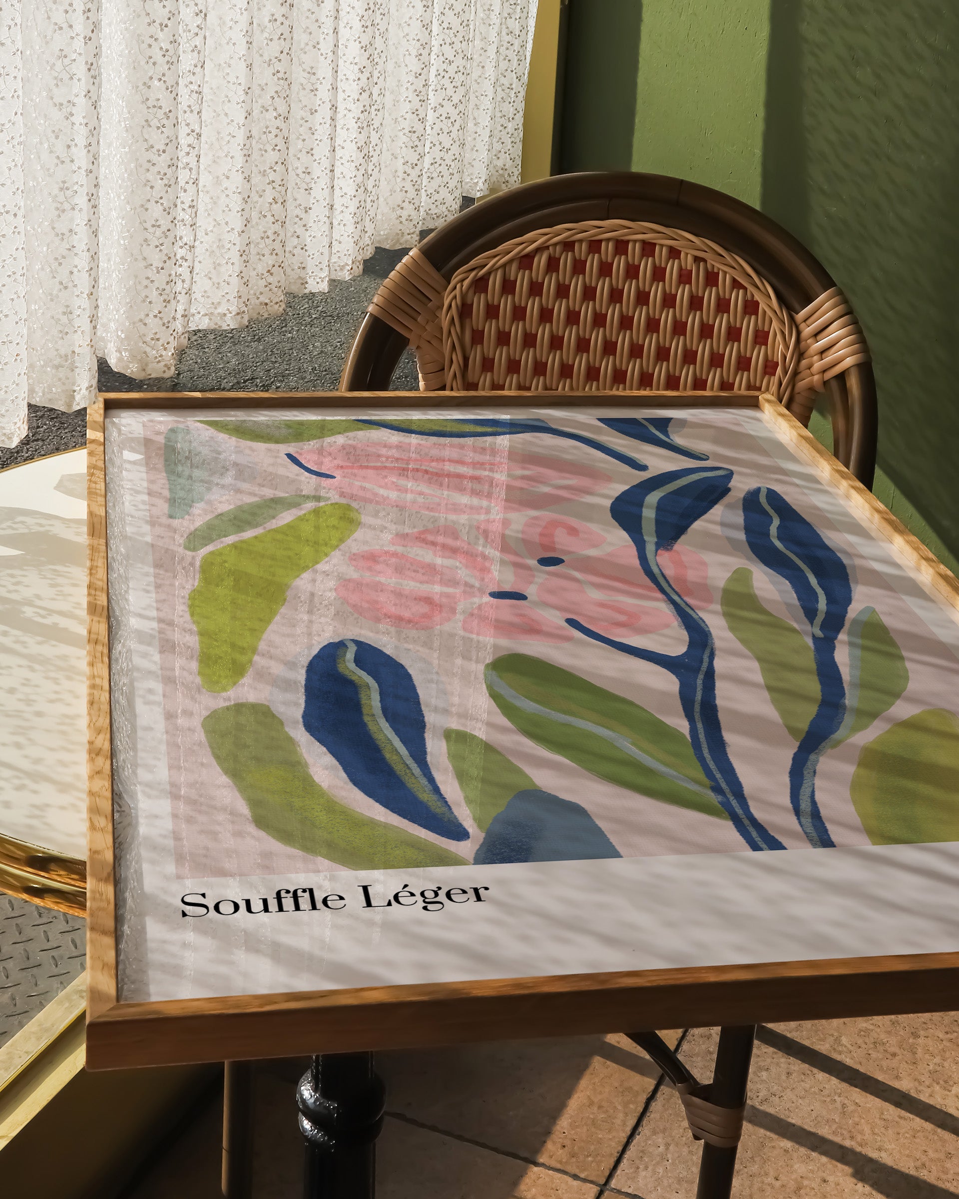 Souffle Léger Poster – FineArt Wandbild, moderne Kunst & Fine Art Print von Spawnd, handgefertigt & Made in Germany