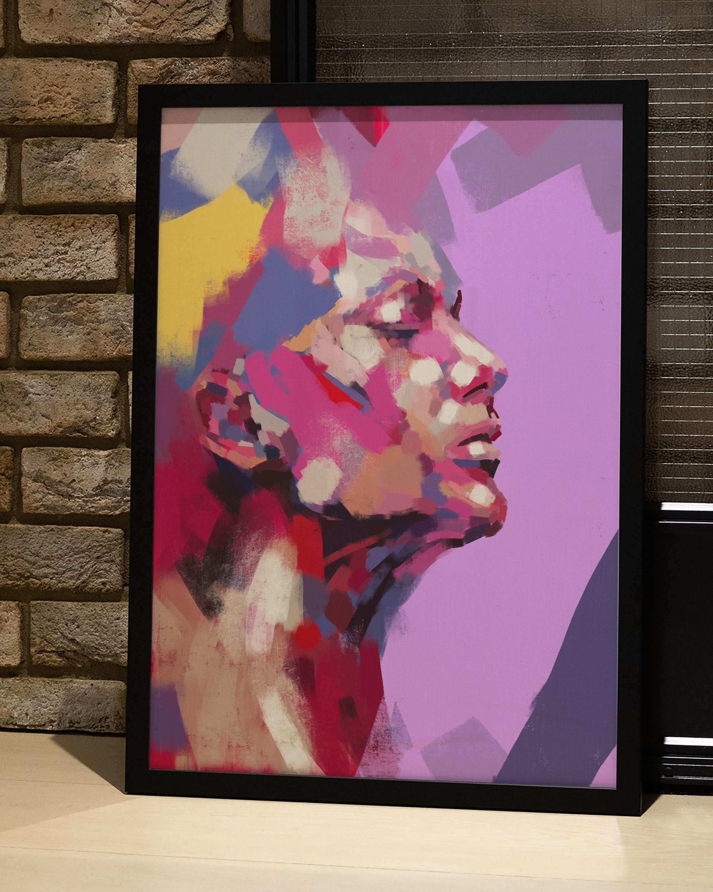 Sound of Silence Poster im Wohnzimmer – Fine Art Print – Spawnd