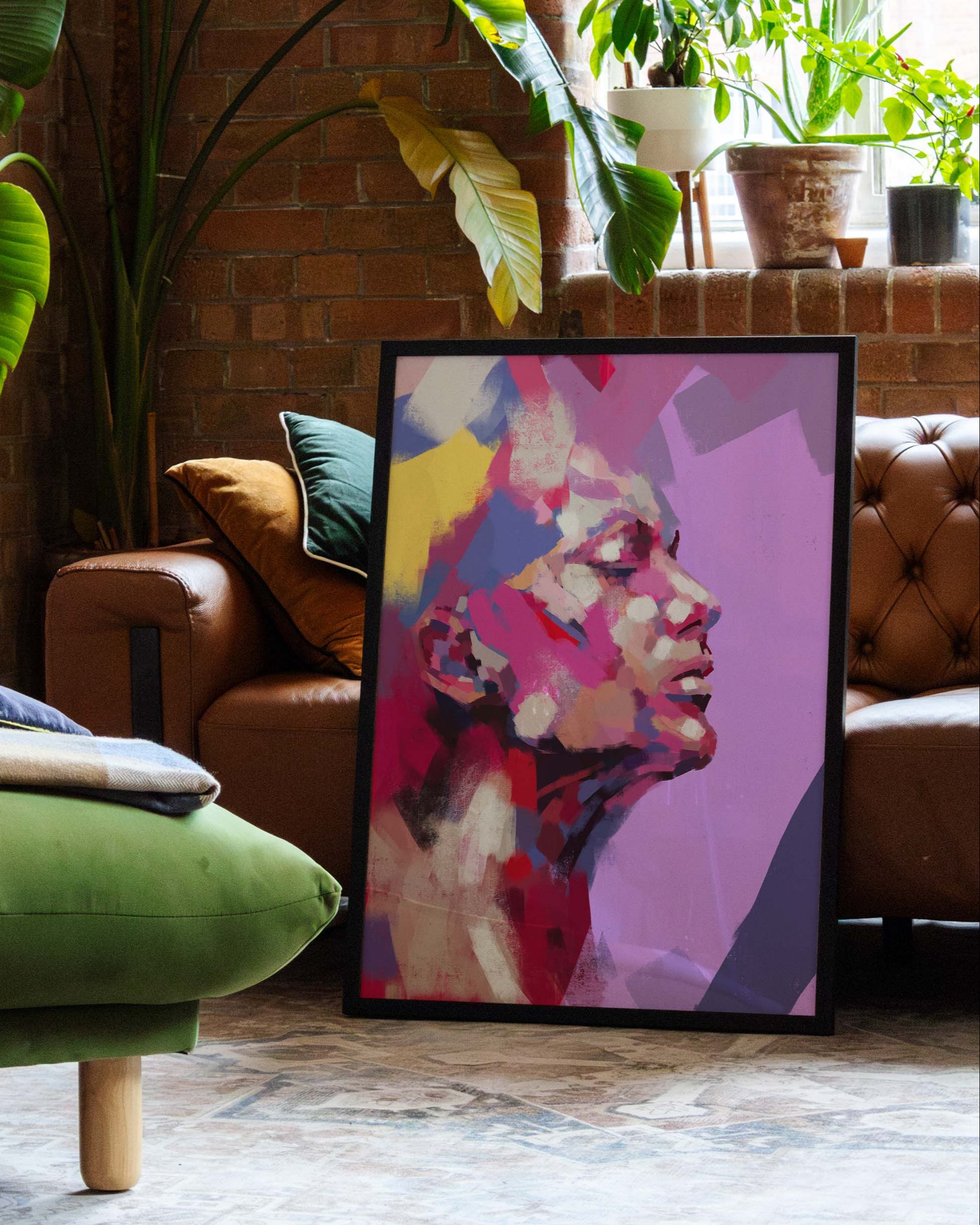 Sound of Silence Poster im Wohnzimmer – Fine Art Print – Spawnd