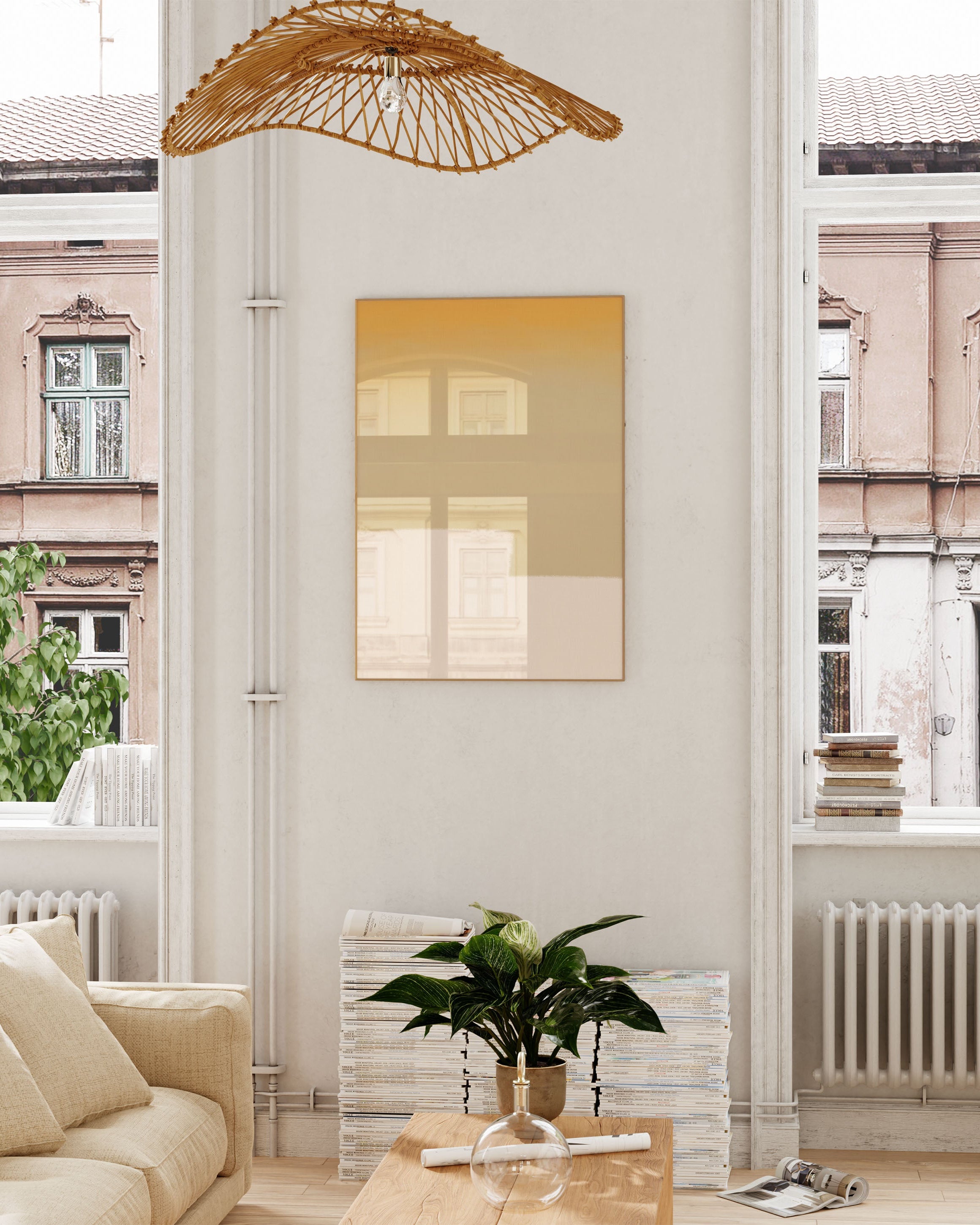 Splittet Poster – FineArt Wandbild, moderne Kunst & Fine Art Print von Spawnd, handgefertigt & Made in Germany