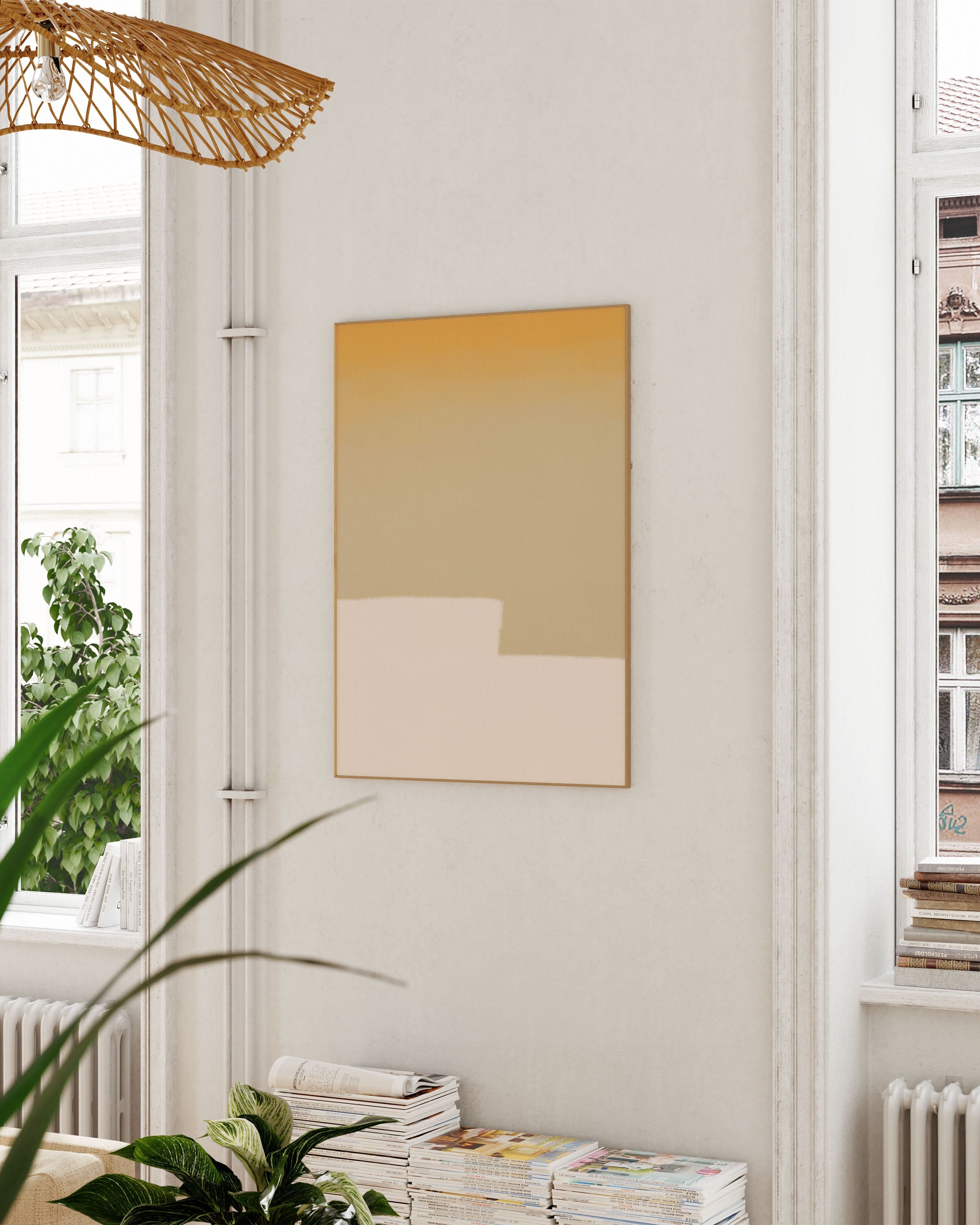 Splittet Poster – FineArt Wandbild, moderne Kunst & Fine Art Print von Spawnd, handgefertigt & Made in Germany