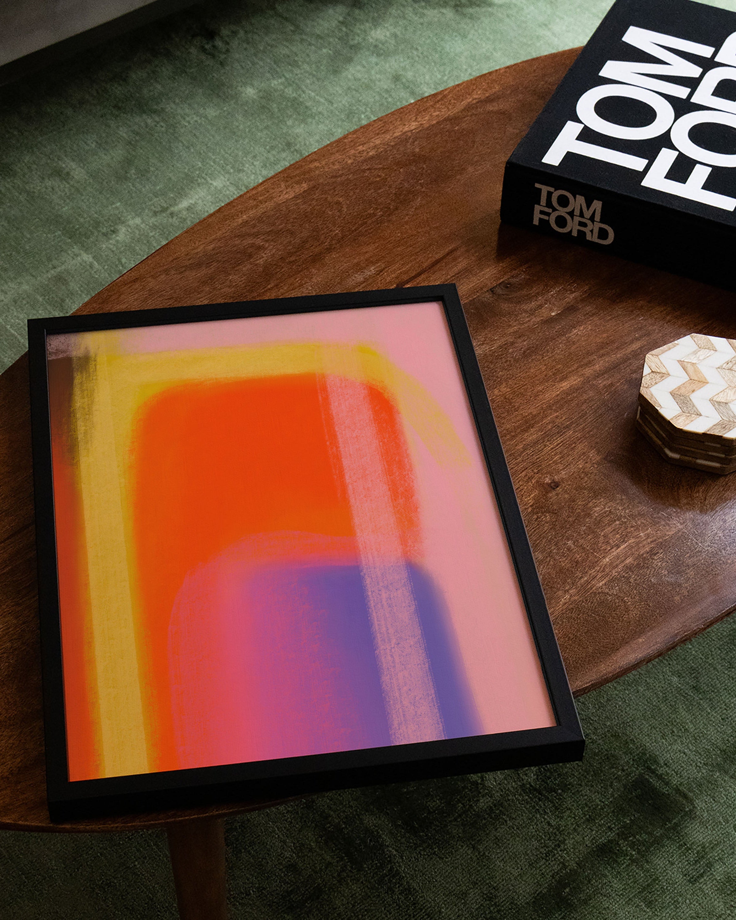 Heat Memory Poster – FineArt Wandbild, moderne Kunst & Fine Art Print von Spawnd, handgefertigt & Made in Germany