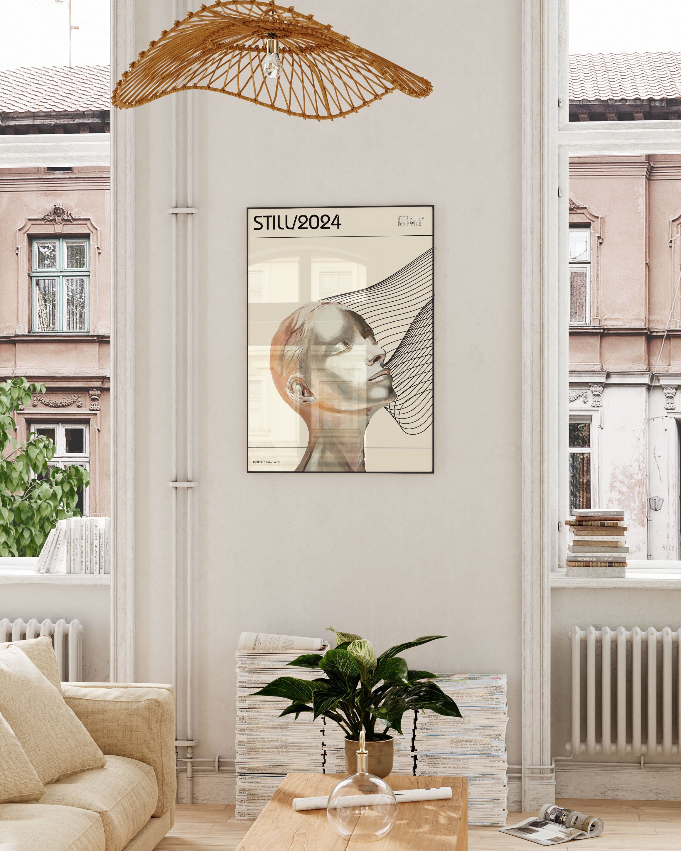 Poster im Wohnzimmer – Fine Art Print – Spawnd