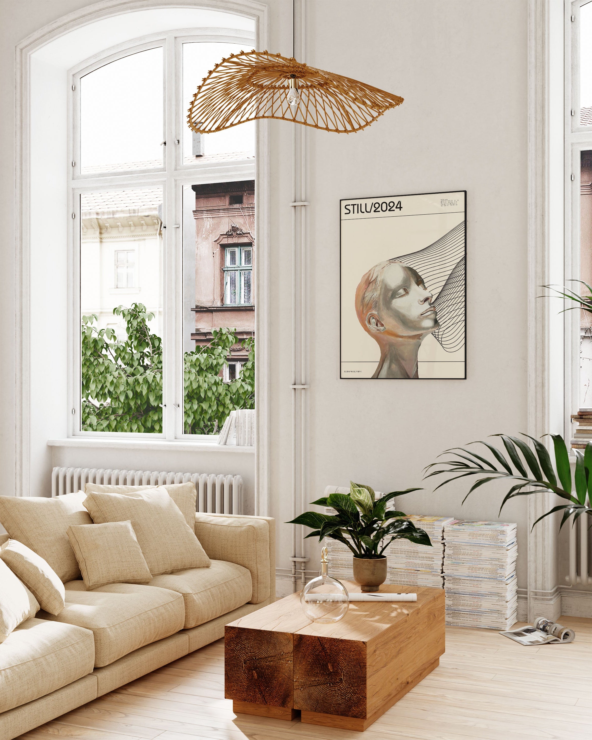 Poster im Wohnzimmer – Fine Art Print – Spawnd