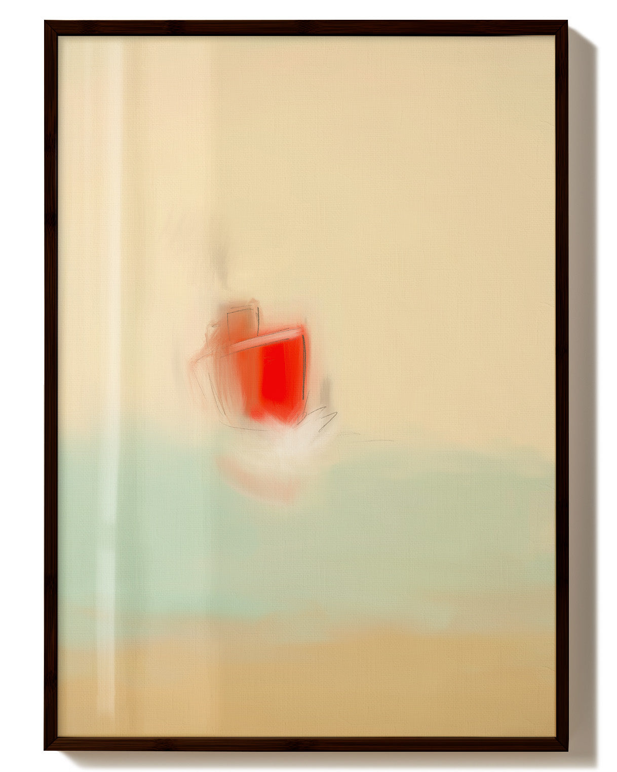 Stille Ferd Poster – FineArt Wandbild, moderne Kunst & Fine Art Print von Spawnd, handgefertigt & Made in Germany