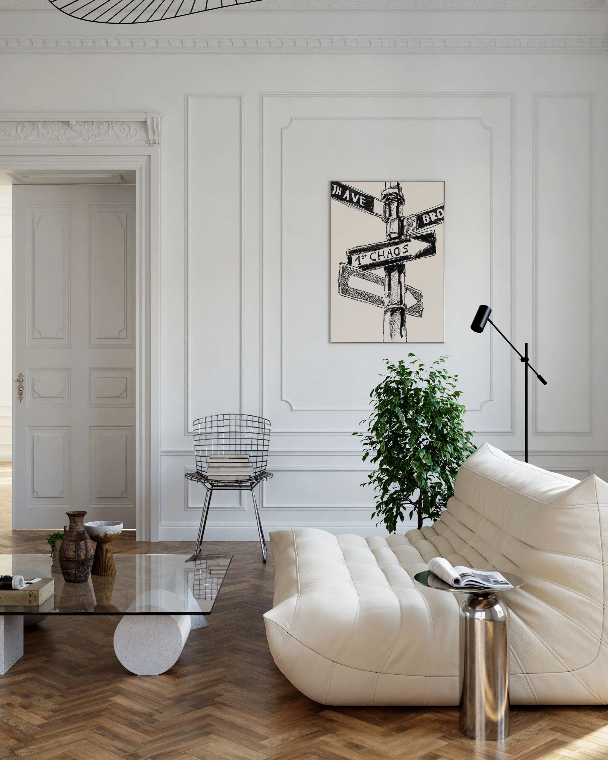 Str. Poster – FineArt Wandbild, moderne Kunst & Fine Art Print von Spawnd, handgefertigt & Made in Germany