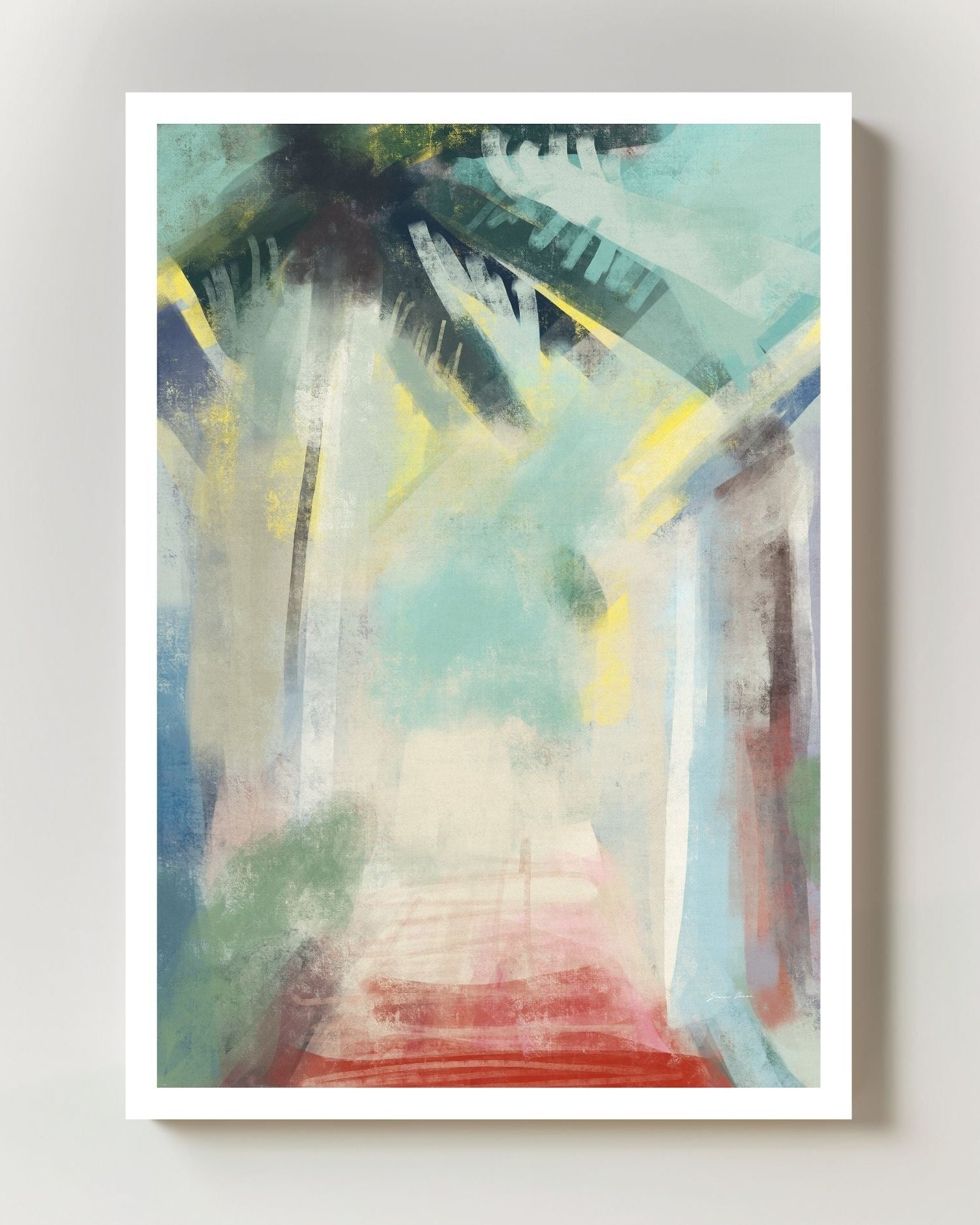 Summer Dreams Poster – FineArt Wandbild, moderne Kunst & Fine Art Print von Spawnd, handgefertigt & Made in Germany