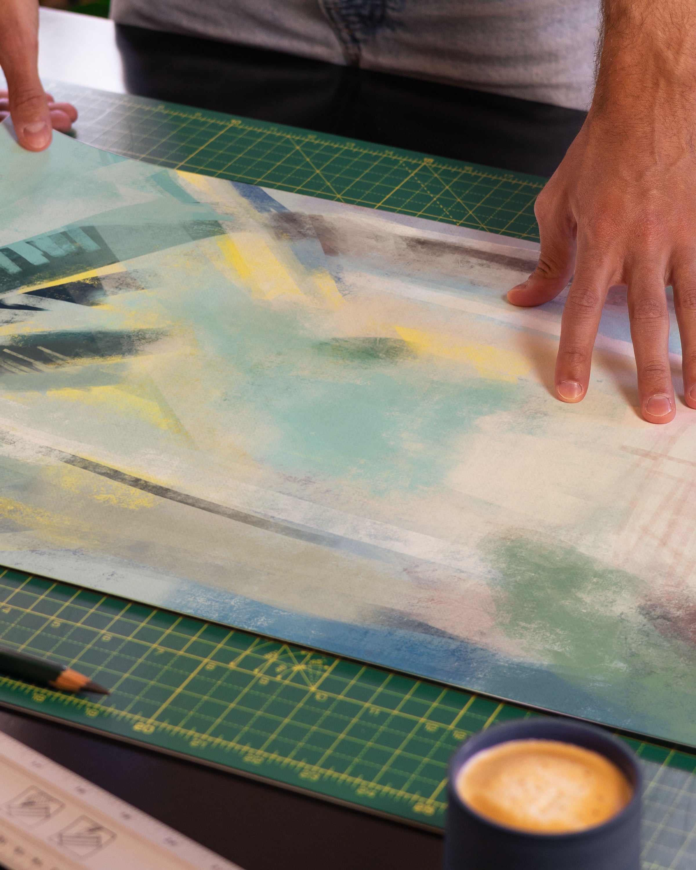 Summer Dreams Poster im Wohnzimmer – Fine Art Print – Spawnd