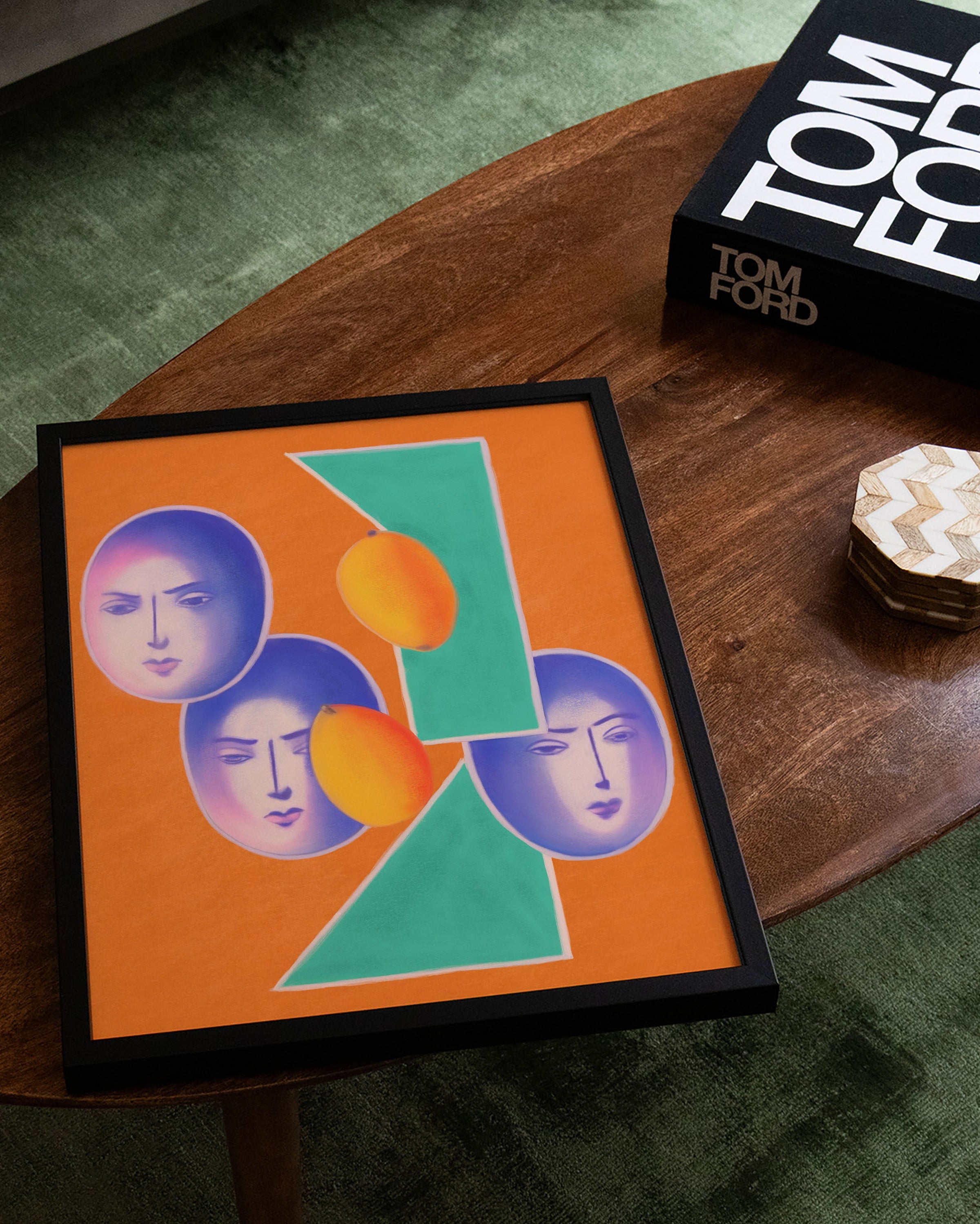 Sweet Sorrow Poster – FineArt Wandbild, moderne Kunst & Fine Art Print von Spawnd, handgefertigt & Made in Germany