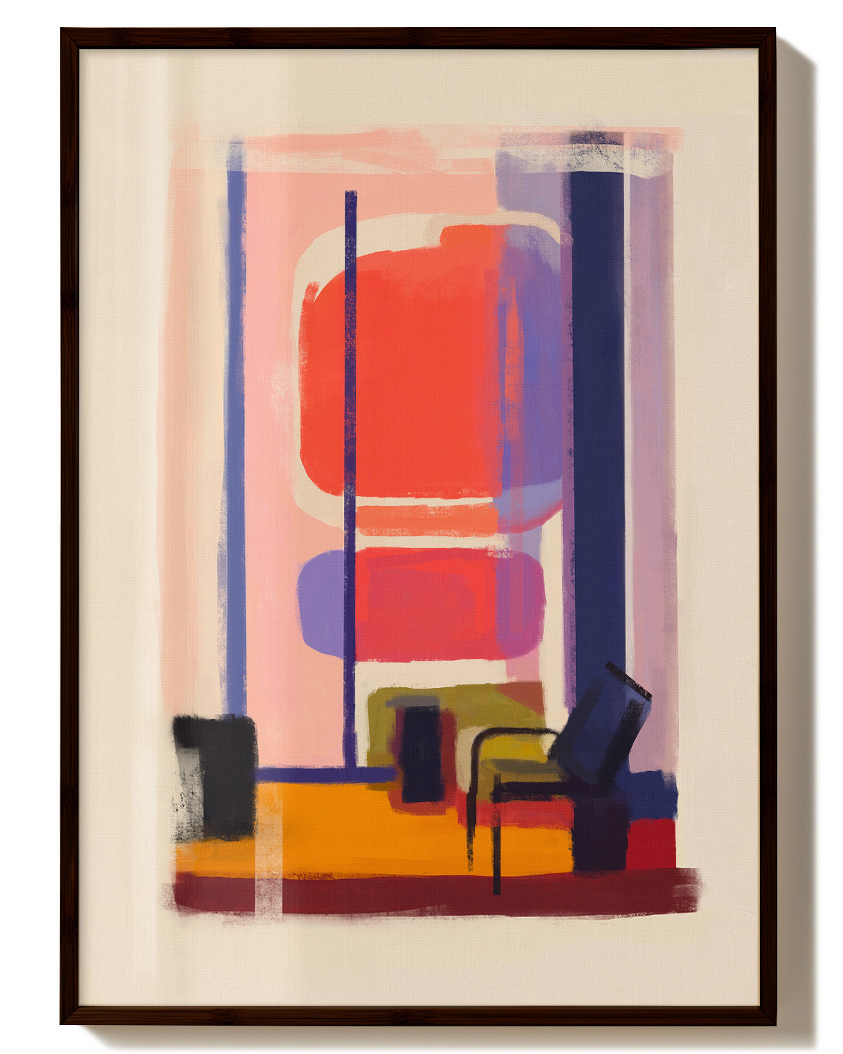 Terminal Poster – FineArt Wandbild, moderne Kunst & Fine Art Print von Spawnd, handgefertigt & Made in Germany