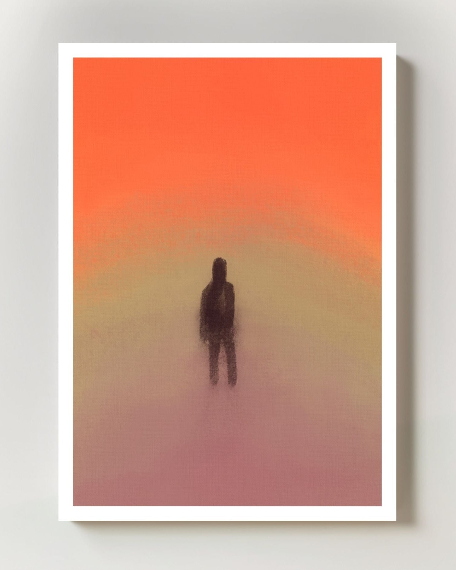The Mist Poster – FineArt Wandbild, moderne Kunst & Fine Art Print von Spawnd, handgefertigt & Made in Germany