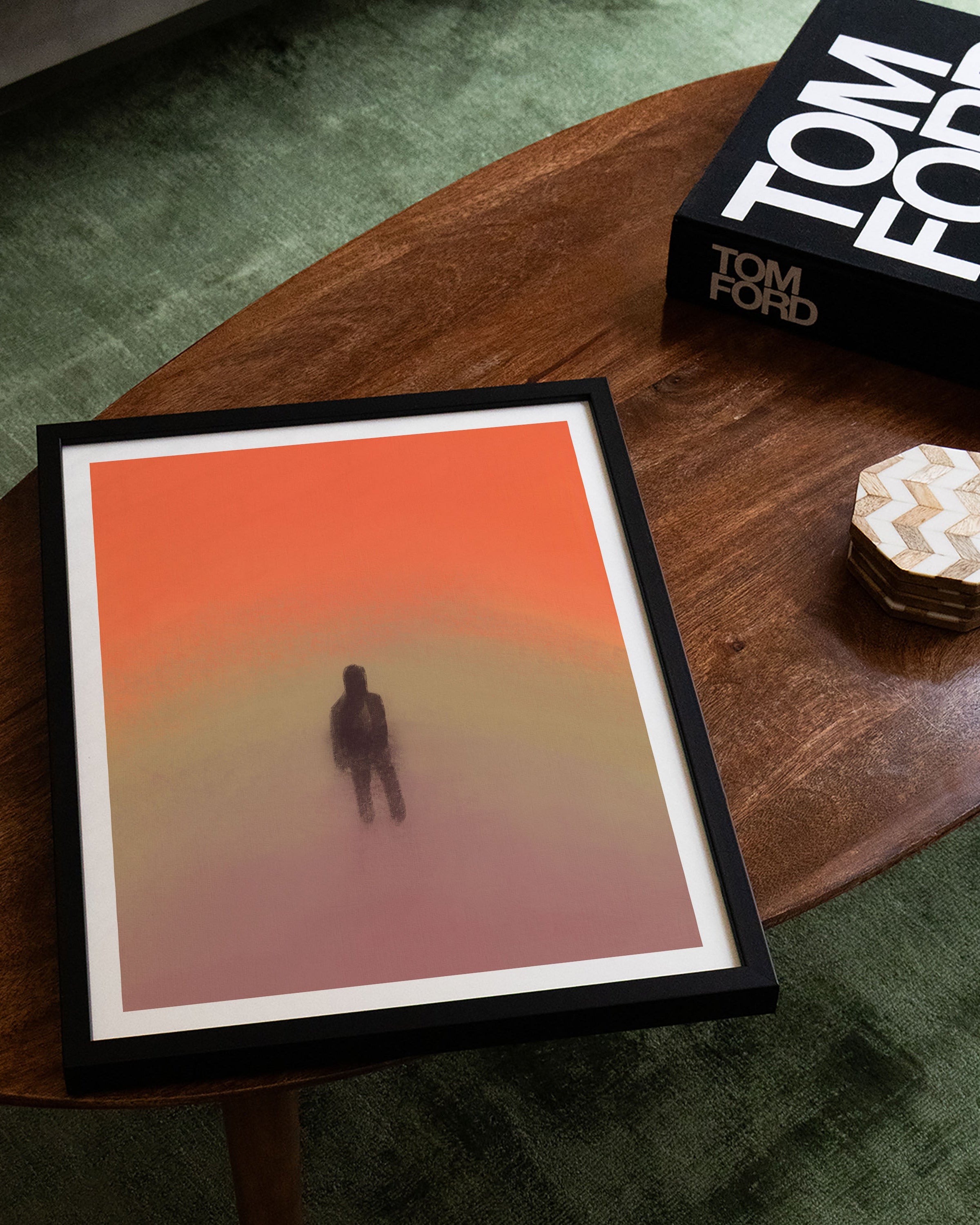 The Mist Poster – FineArt Wandbild, moderne Kunst & Fine Art Print von Spawnd, handgefertigt & Made in Germany