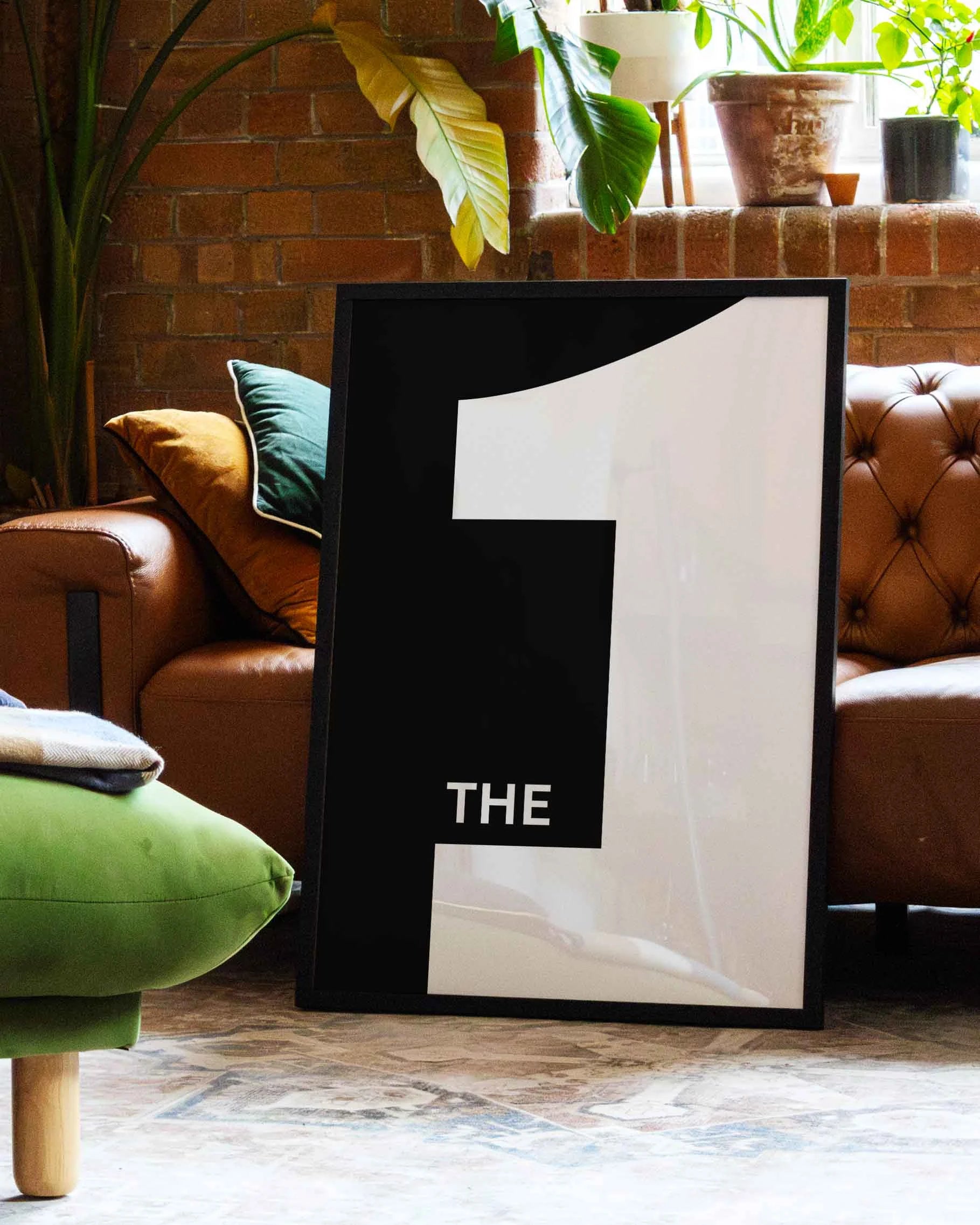 The One Poster – FineArt Wandbild, moderne Kunst & Fine Art Print von Spawnd, handgefertigt & Made in Germany