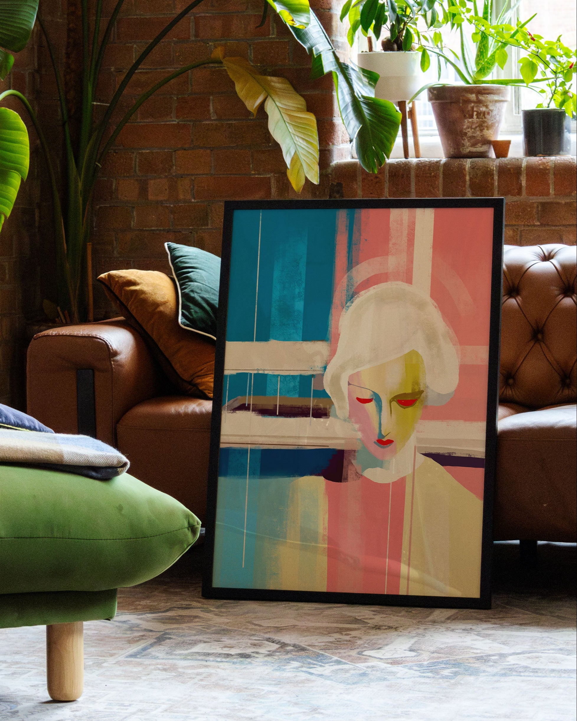 The Pool Poster – FineArt Wandbild, moderne Kunst & Fine Art Print von Spawnd, handgefertigt & Made in Germany