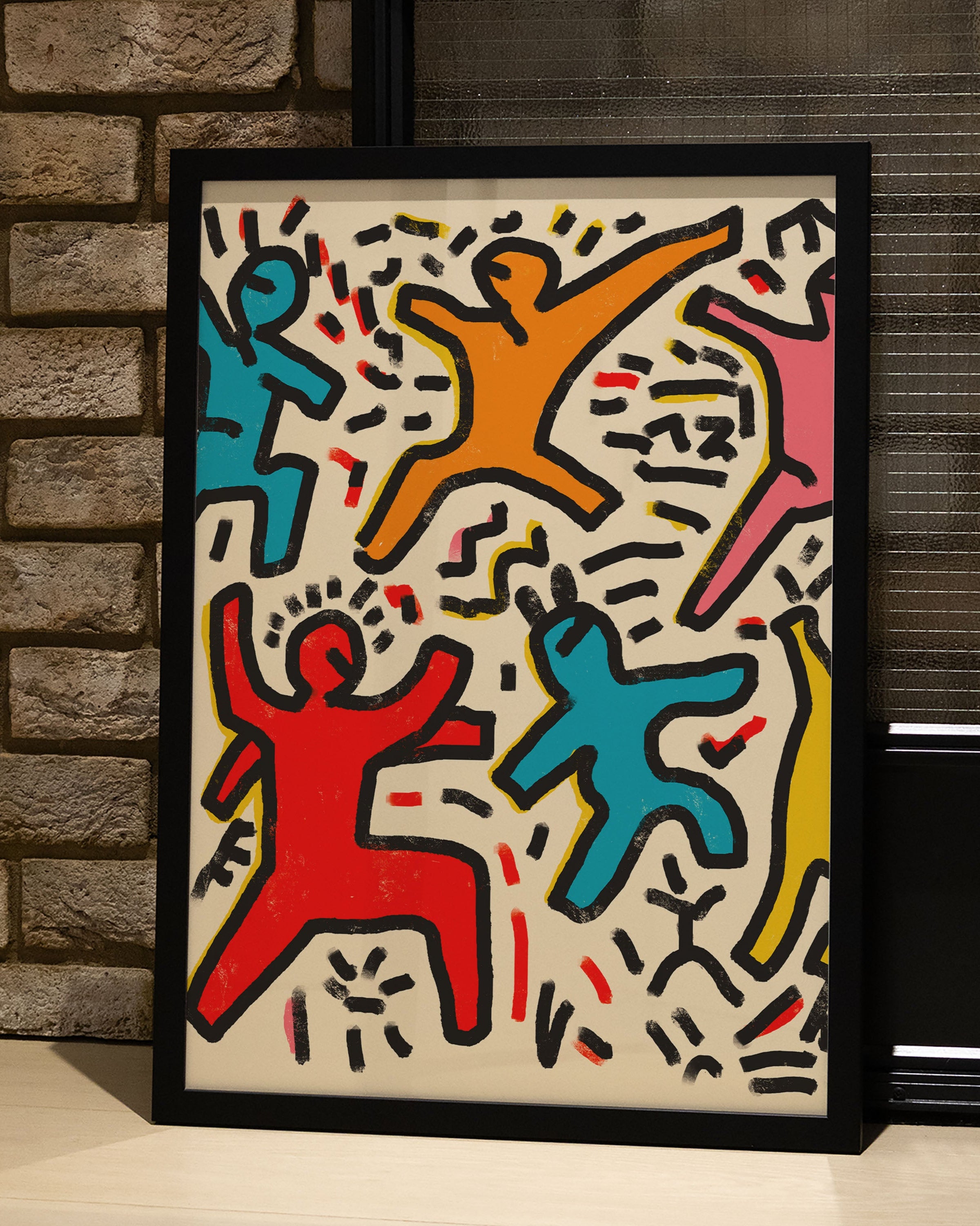 The Pulse of Being Poster – FineArt Wandbild, moderne Kunst & Fine Art Print von Spawnd, handgefertigt & Made in Germany