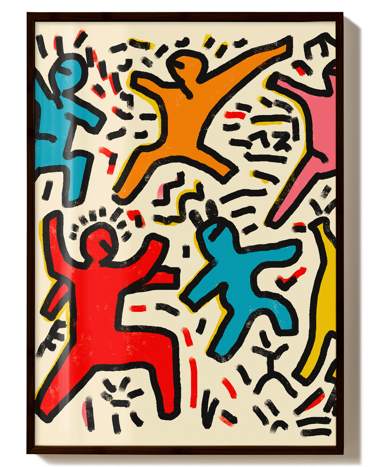 The Pulse of Being Poster – FineArt Wandbild, moderne Kunst & Fine Art Print von Spawnd, handgefertigt & Made in Germany