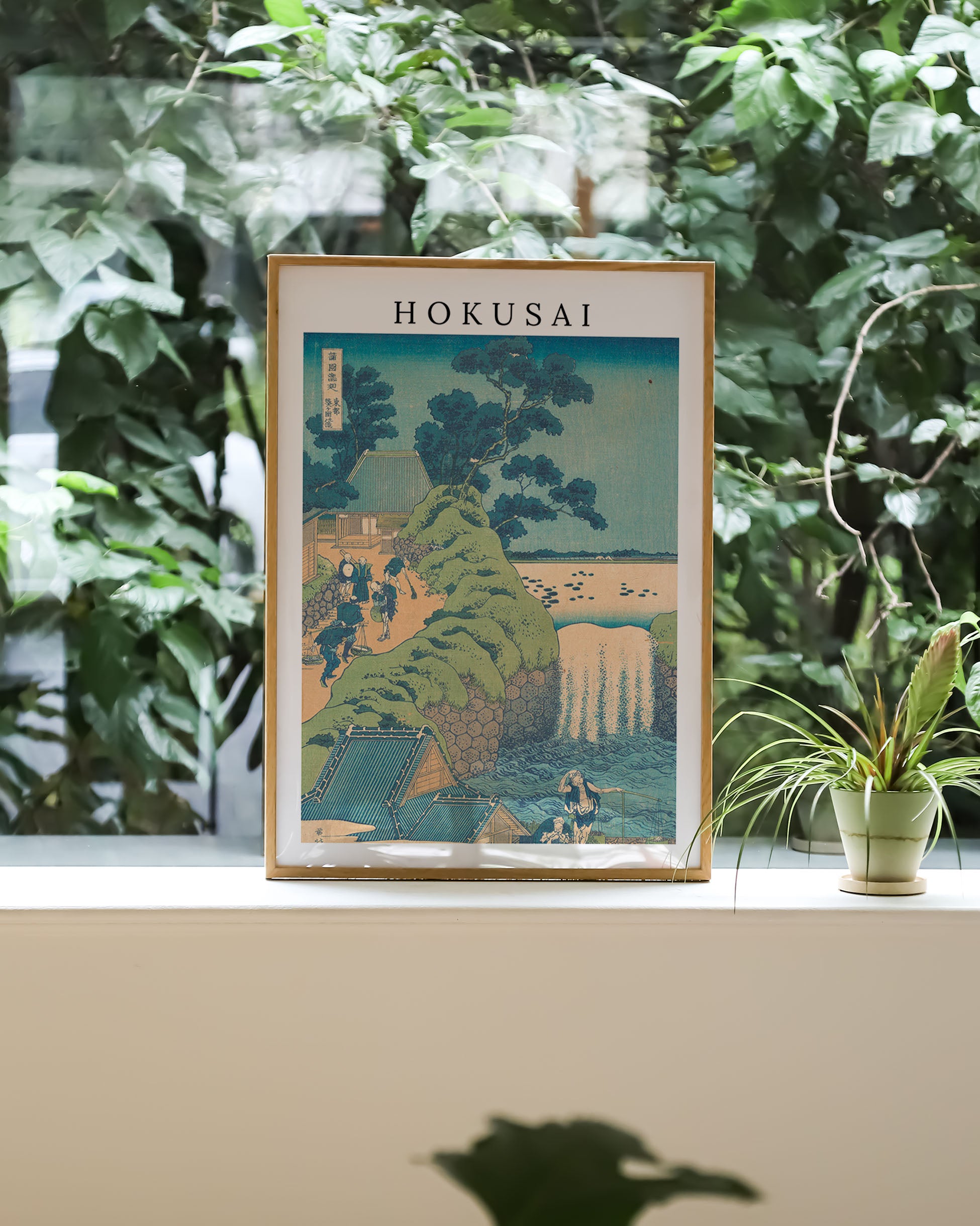 Tōto Shōnyū no Taki Poster – FineArt Wandbild, moderne Kunst & Fine Art Print von Spawnd, handgefertigt & Made in Germany