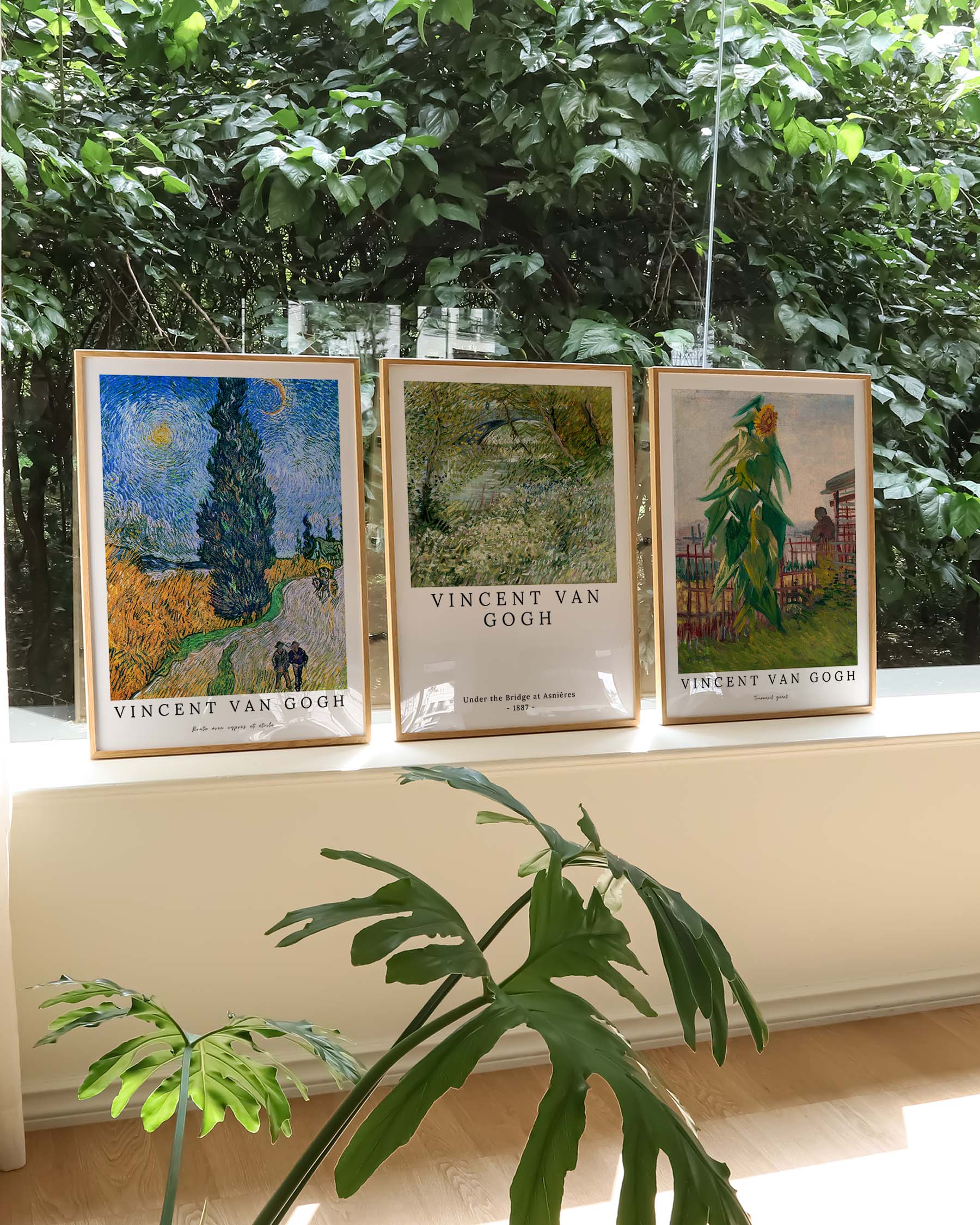 Tournesol géant Poster – FineArt Wandbild, moderne Kunst & Fine Art Print von Spawnd, handgefertigt & Made in Germany