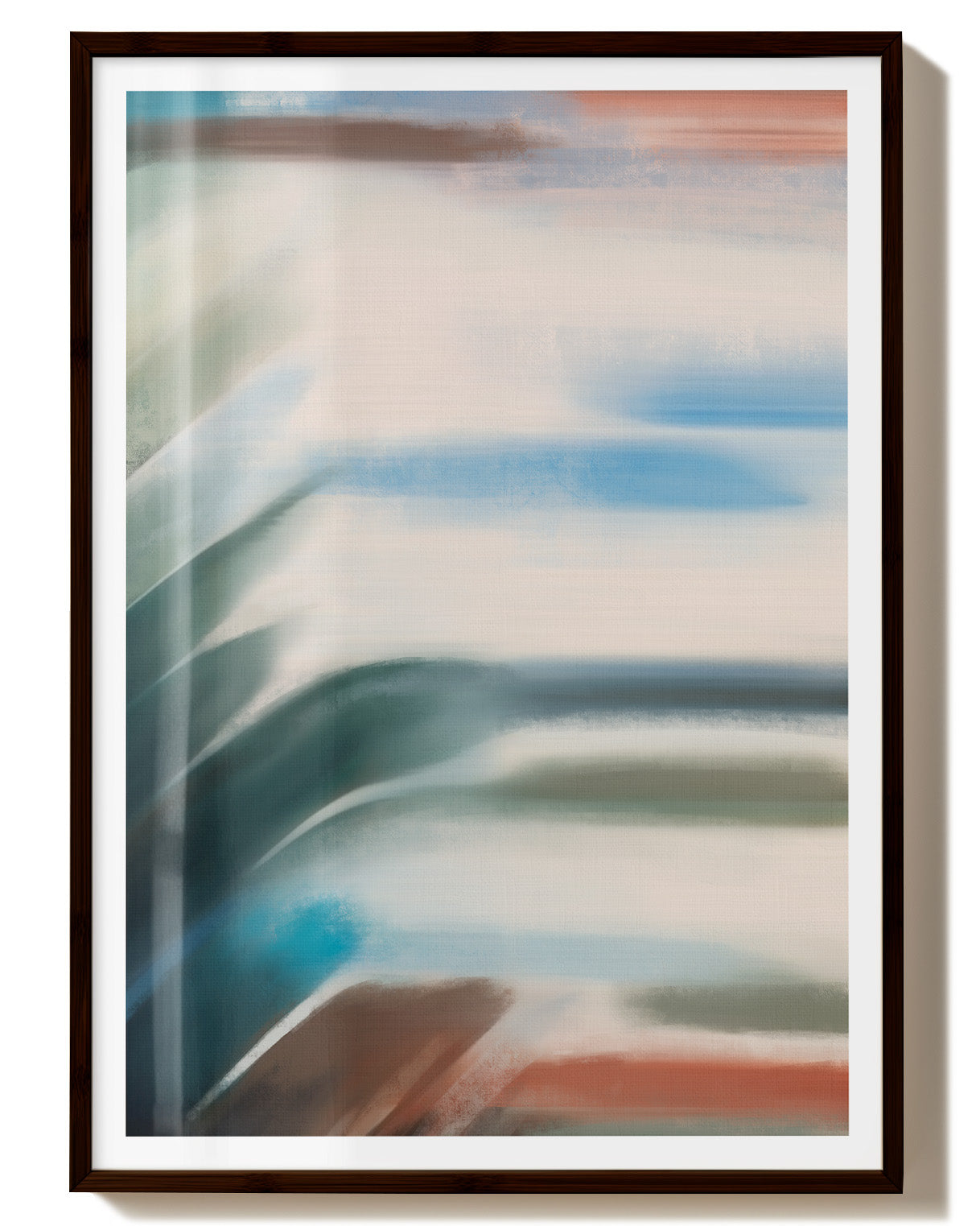 Train Poster – FineArt Wandbild, moderne Kunst & Fine Art Print von Spawnd, handgefertigt & Made in Germany