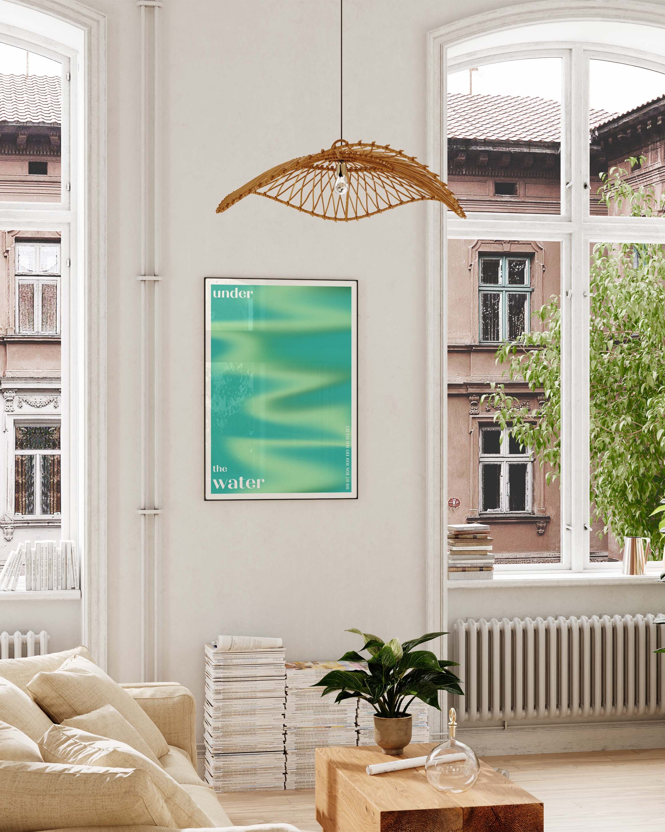 Poster im Wohnzimmer – Fine Art Print – Spawnd