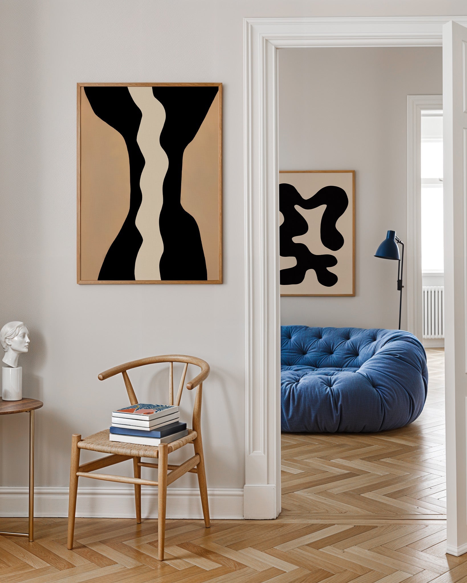 Klyfta Poster – FineArt Wandbild, moderne Kunst & Fine Art Print von Spawnd, handgefertigt & Made in Germany