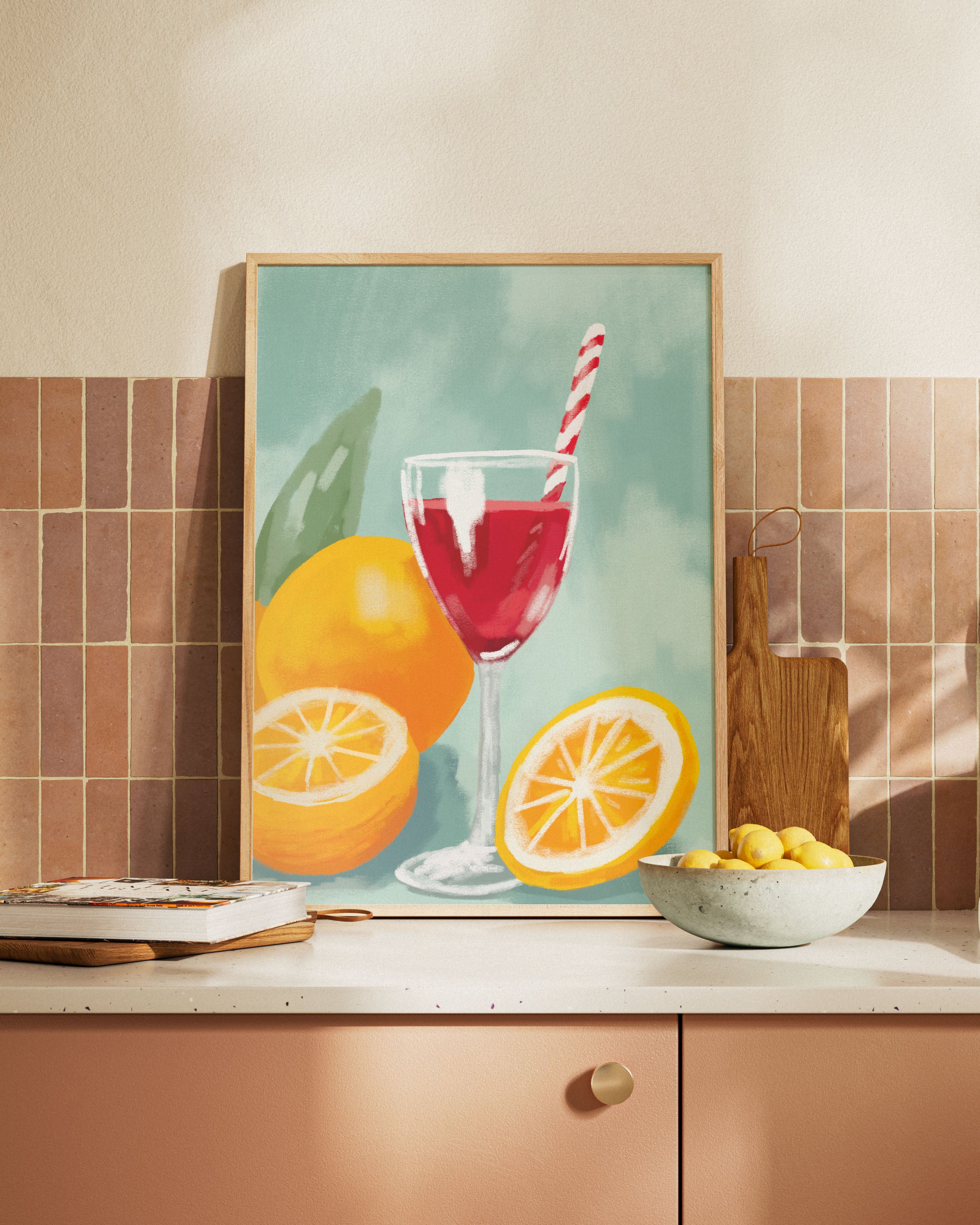 Bittersweet Poster – FineArt Wandbild, moderne Kunst & Fine Art Print von Spawnd, handgefertigt & Made in Germany