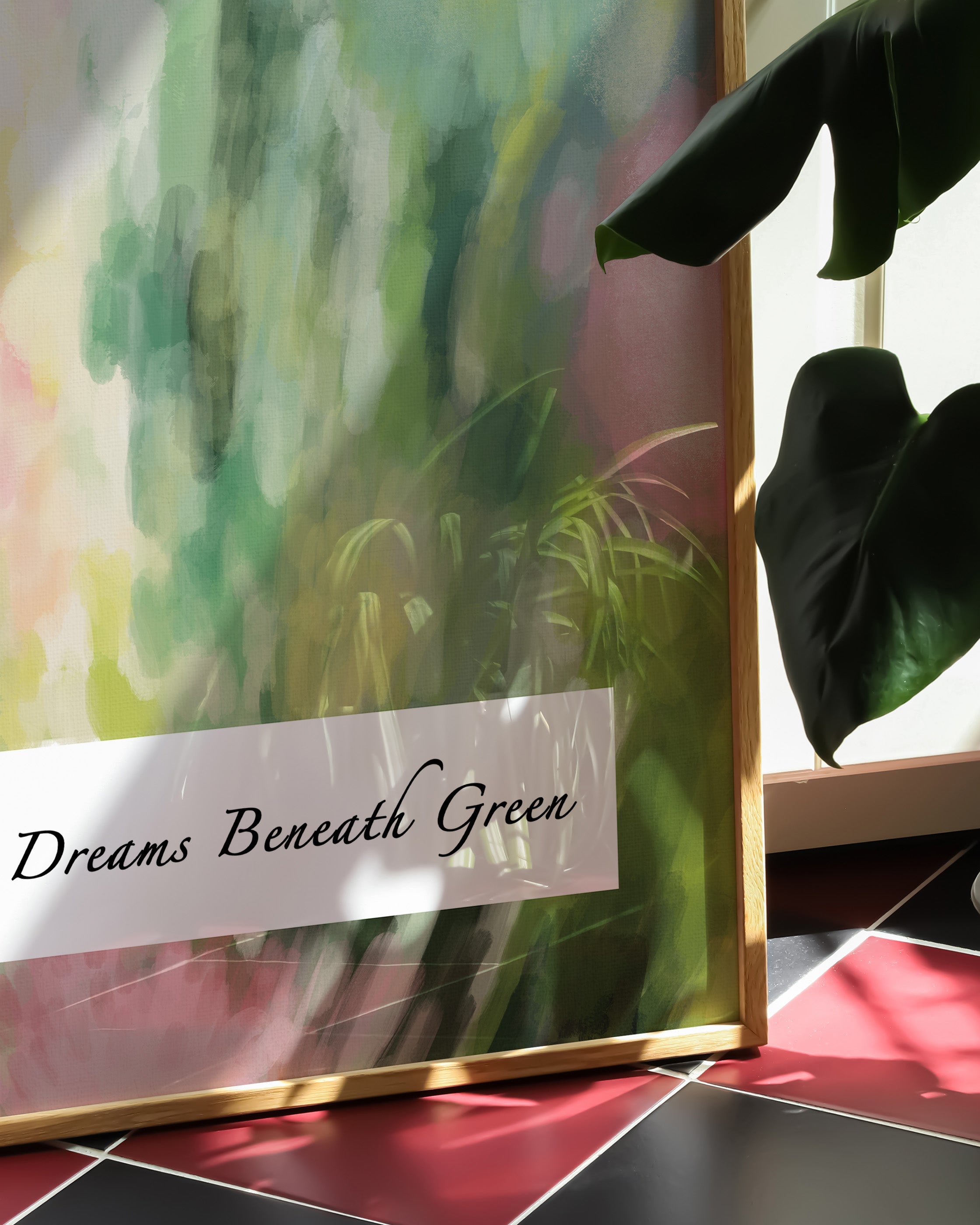 Dreams Beneath Poster – FineArt Wandbild, moderne Kunst & Fine Art Print von Spawnd, handgefertigt & Made in Germany