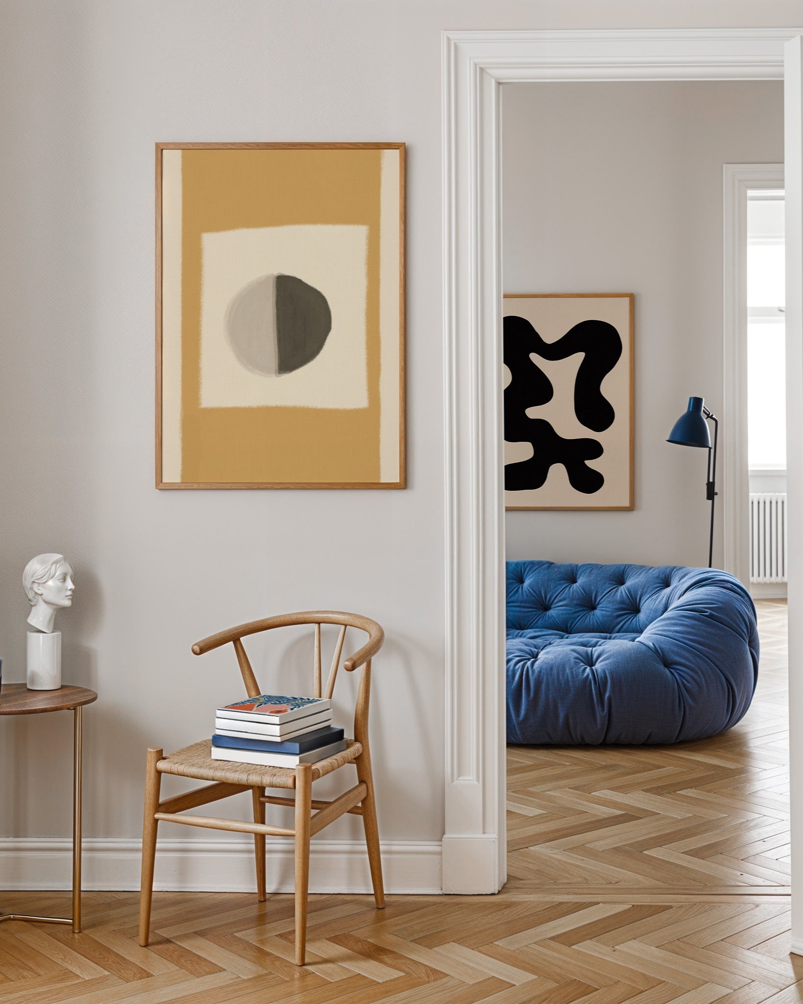 Balanserad Poster – FineArt Wandbild, moderne Kunst & Fine Art Print von Spawnd, handgefertigt & Made in Germany