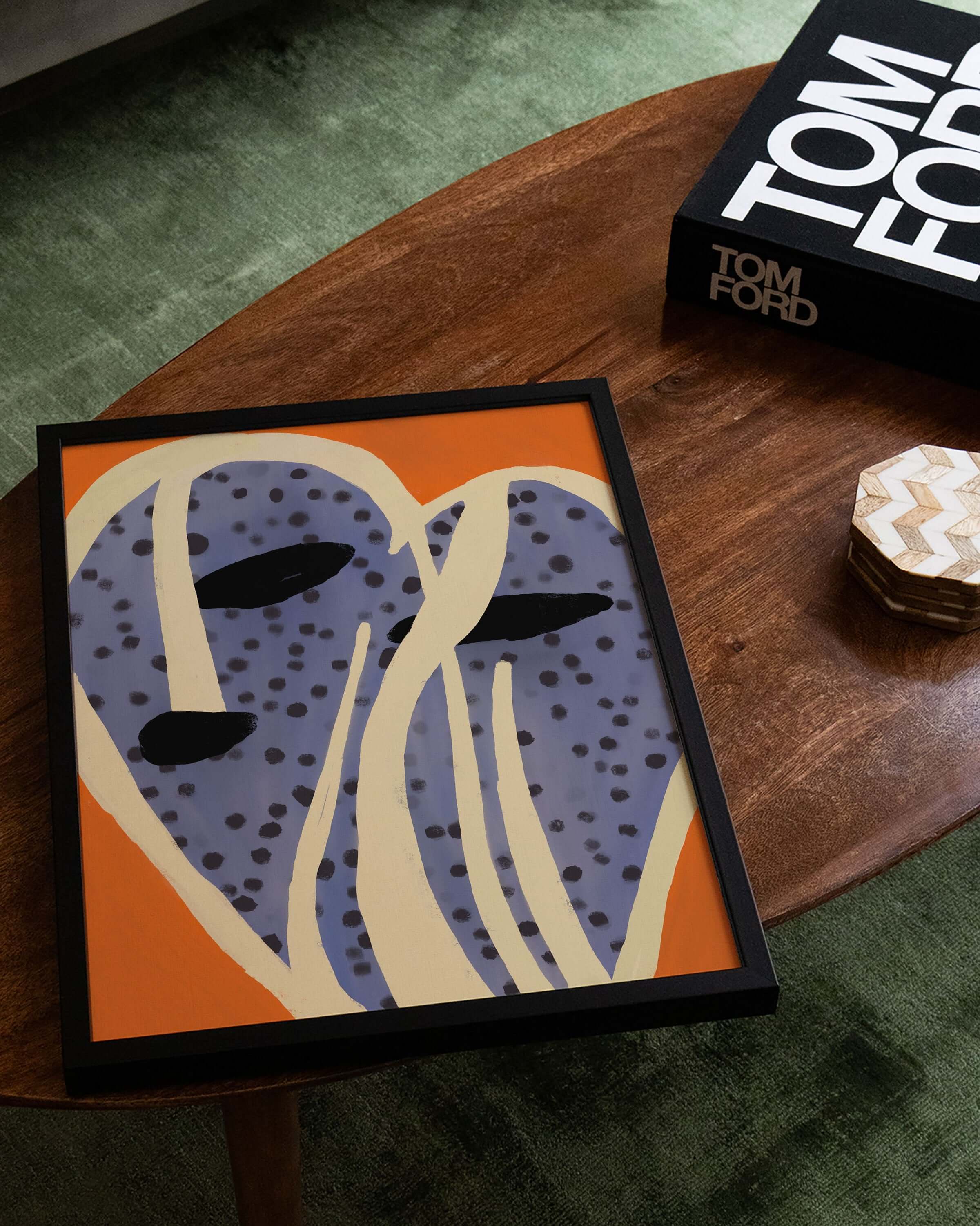 Zwischending Poster – FineArt Wandbild, moderne Kunst & Fine Art Print von Spawnd, handgefertigt & Made in Germany