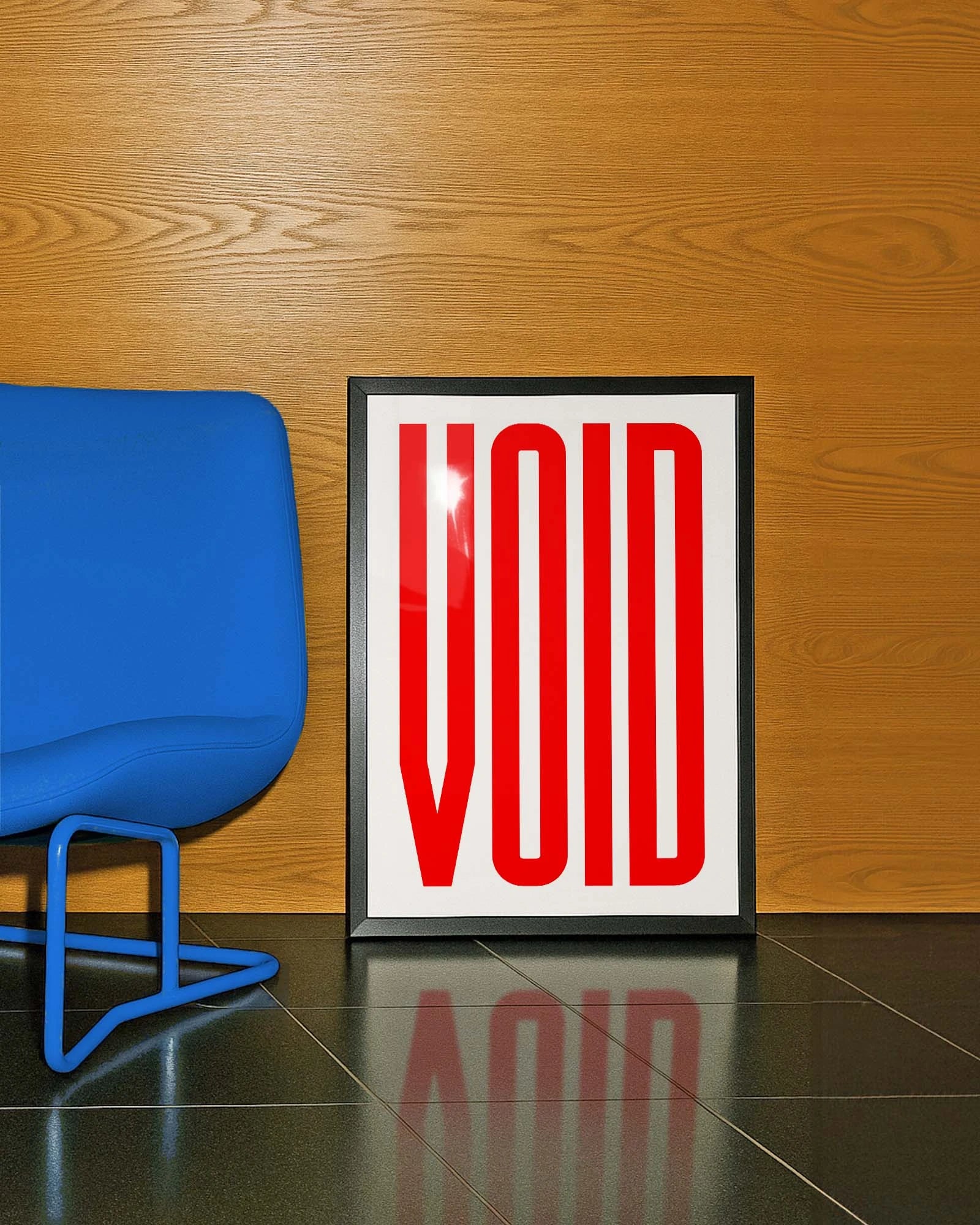 Void Poster – FineArt Wandbild, moderne Kunst & Fine Art Print von Spawnd, handgefertigt & Made in Germany