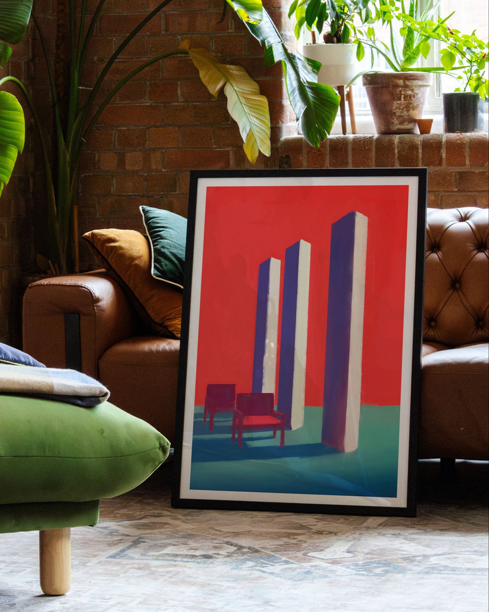 No One Came Poster – FineArt Wandbild, moderne Kunst & Fine Art Print von Spawnd, handgefertigt & Made in Germany