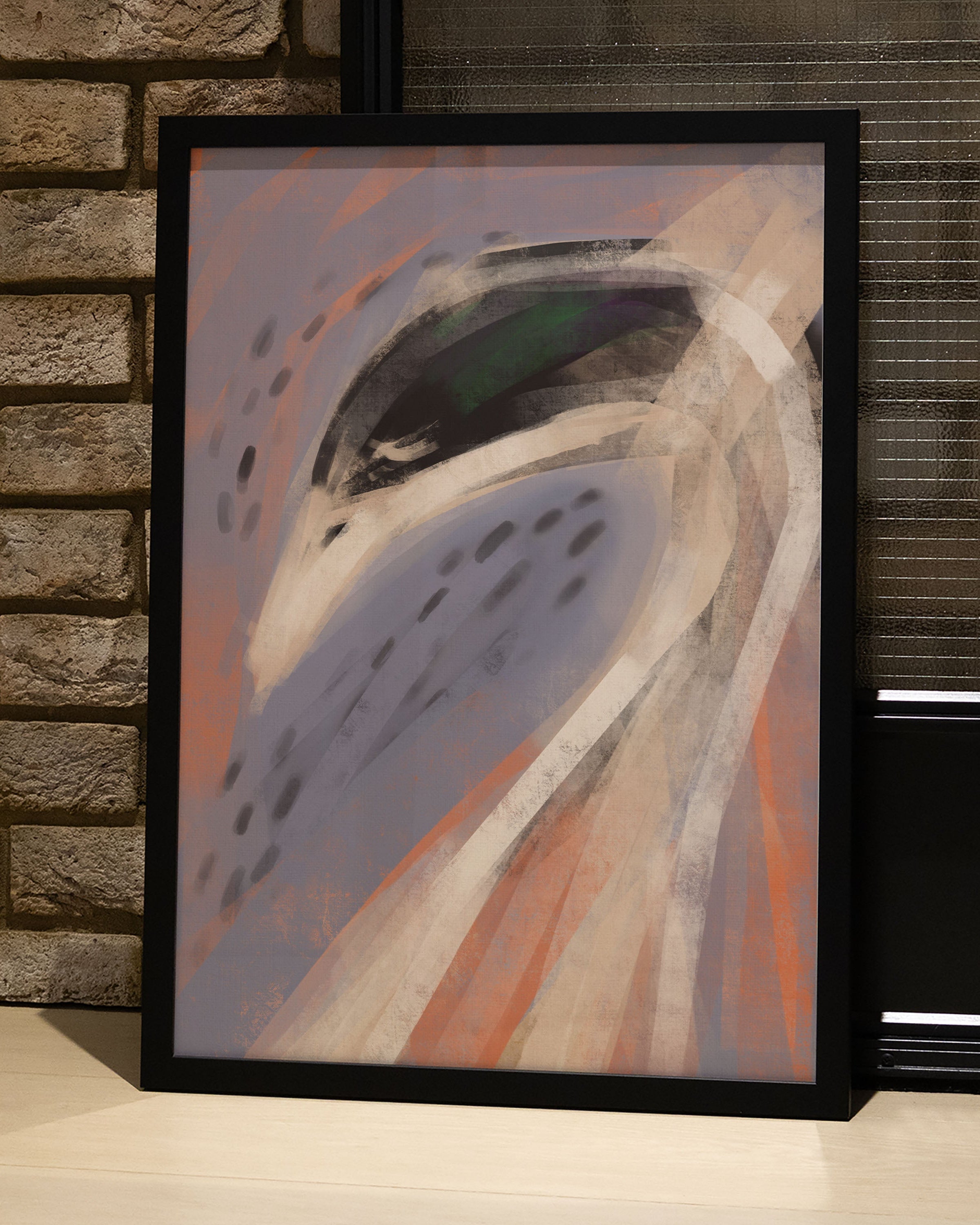 Duck Poster – FineArt Wandbild, moderne Kunst & Fine Art Print von Spawnd, handgefertigt & Made in Germany