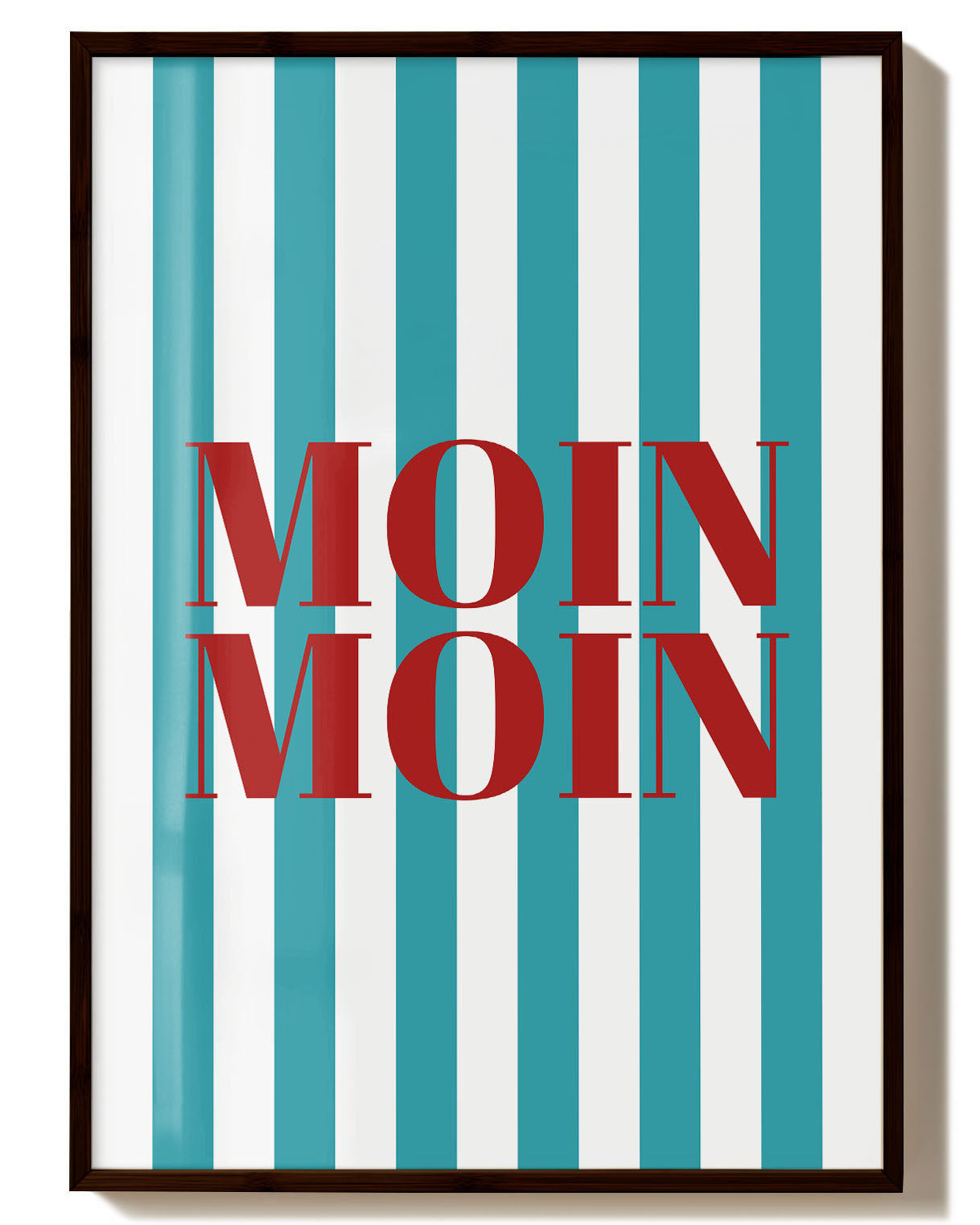 Moin, Moin | Typografie Poster