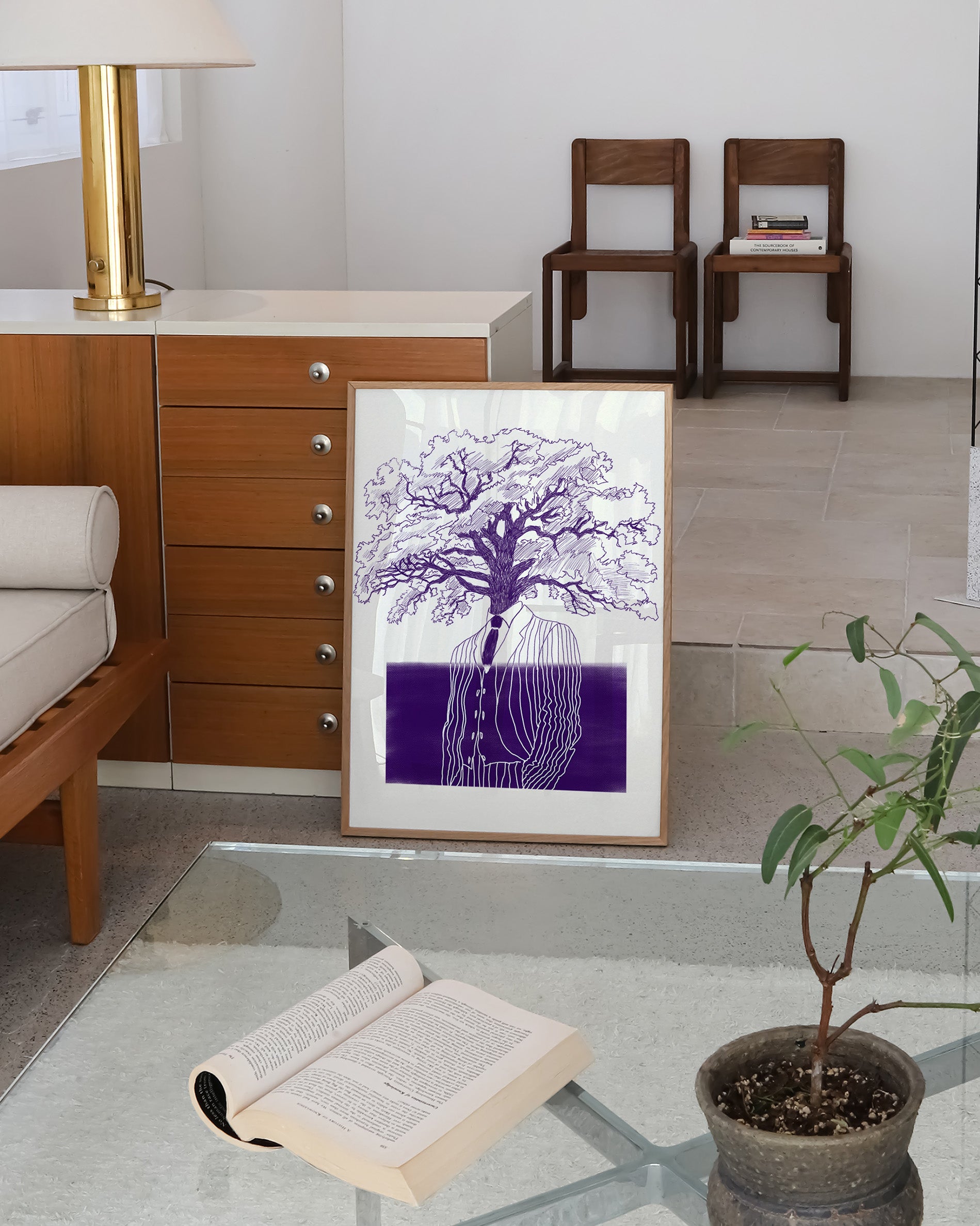 Way of Life Poster – FineArt Wandbild, moderne Kunst & Fine Art Print von Spawnd, handgefertigt & Made in Germany