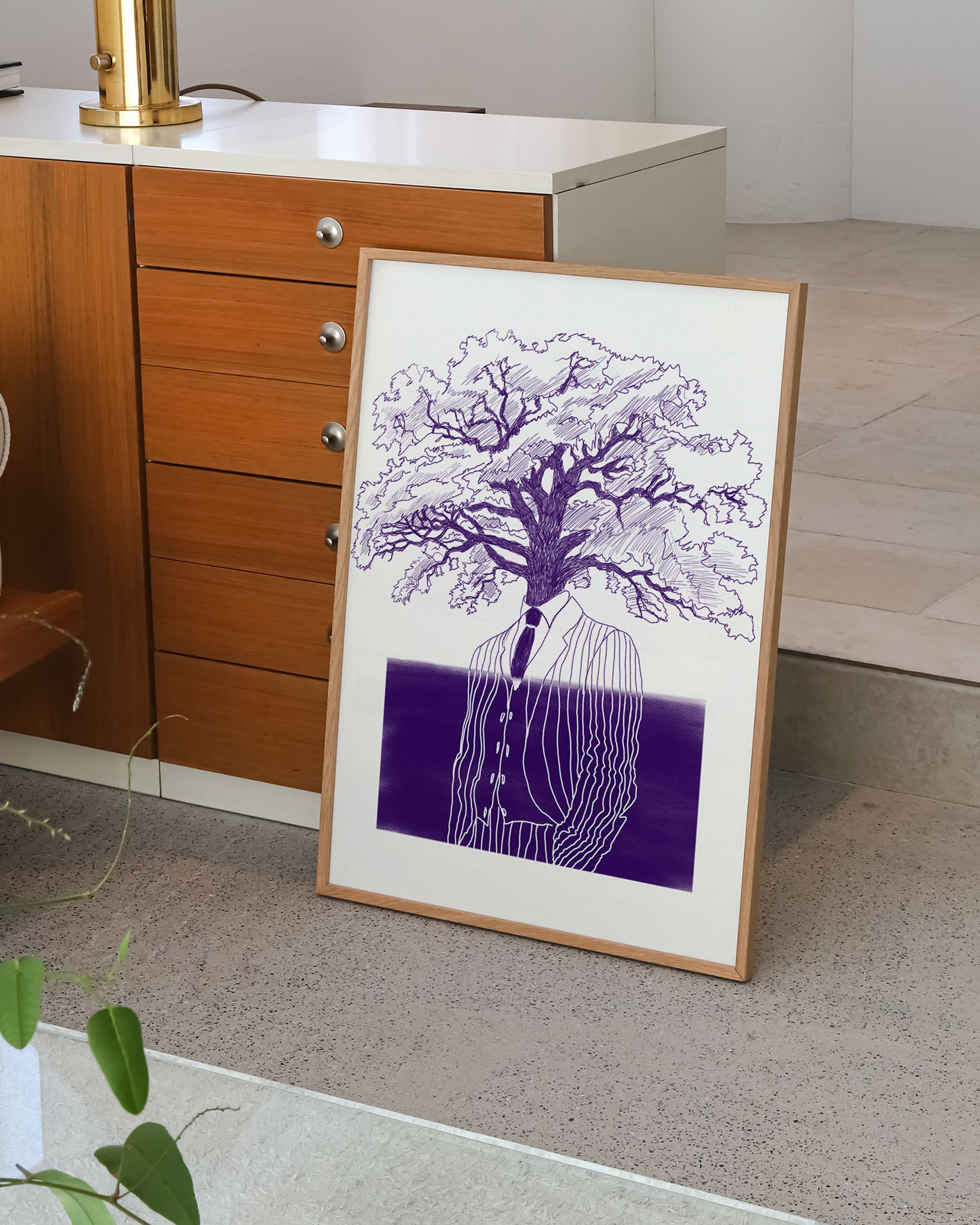 Way of Life Poster – FineArt Wandbild, moderne Kunst & Fine Art Print von Spawnd, handgefertigt & Made in Germany