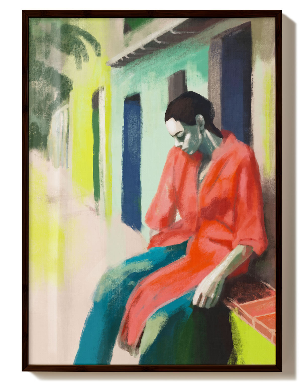 Afternoon without Plans | Modernes Kunstposter