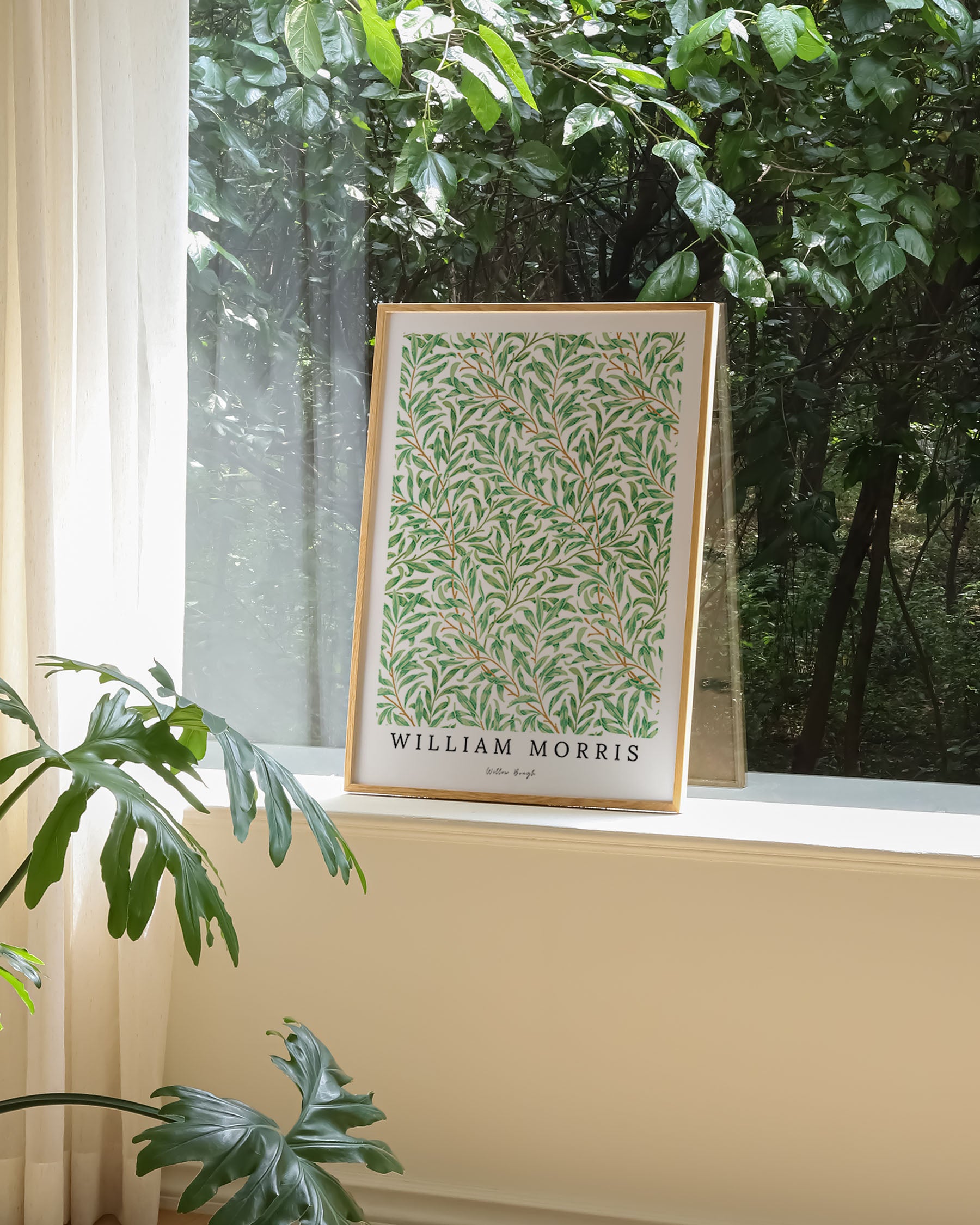 Willow Bough V2 Poster – FineArt Wandbild, moderne Kunst & Fine Art Print von Spawnd, handgefertigt & Made in Germany