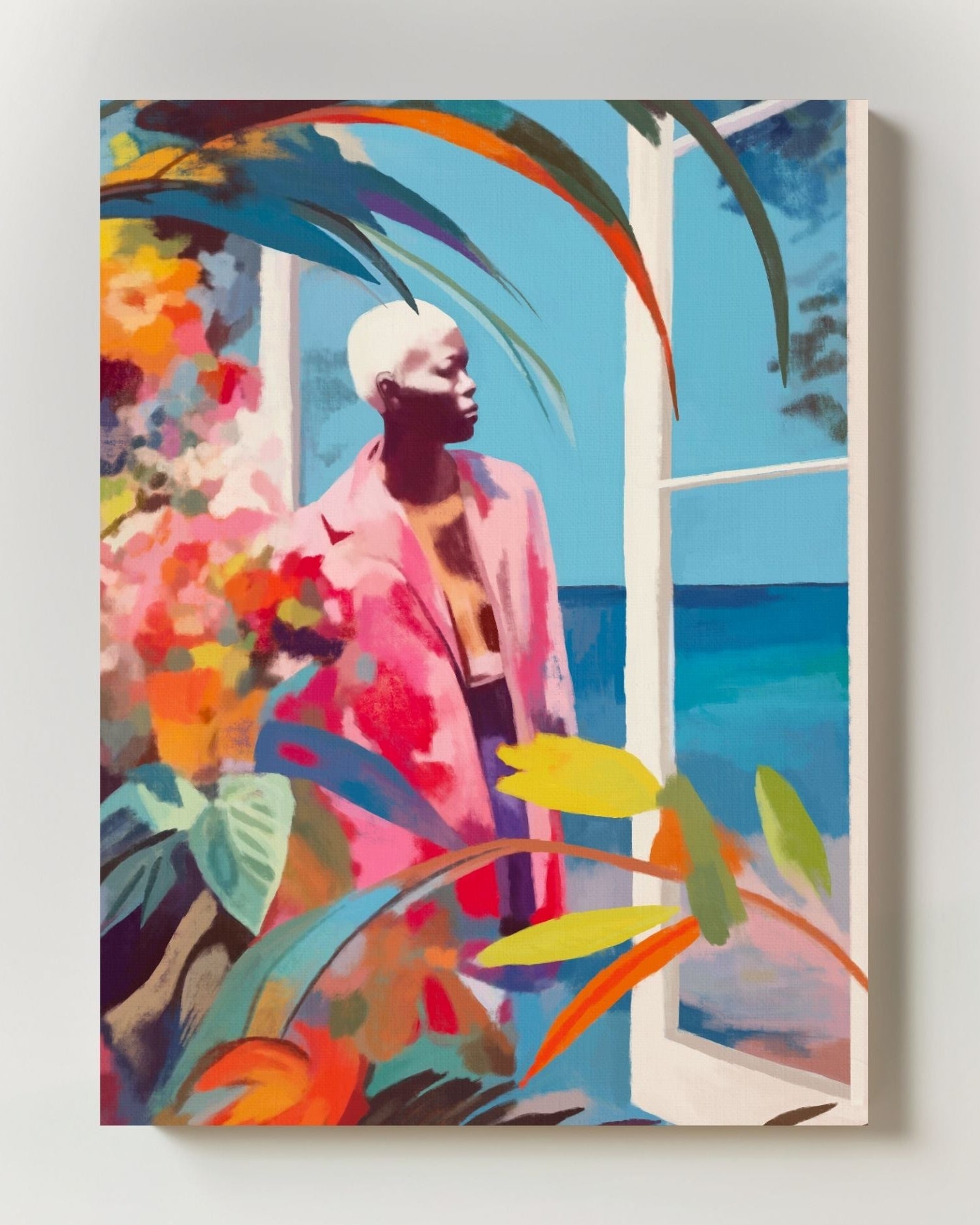 Wintergarden Poster – FineArt Wandbild, moderne Kunst & Fine Art Print von Spawnd, handgefertigt & Made in Germany