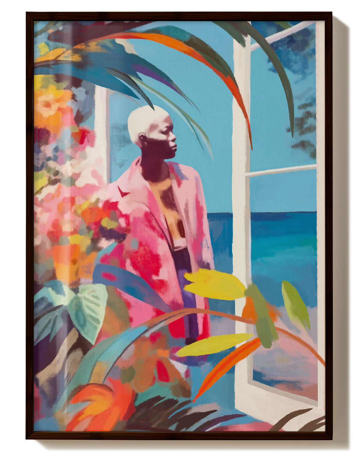 Wintergarden Poster – FineArt Wandbild, moderne Kunst & Fine Art Print von Spawnd, handgefertigt & Made in Germany