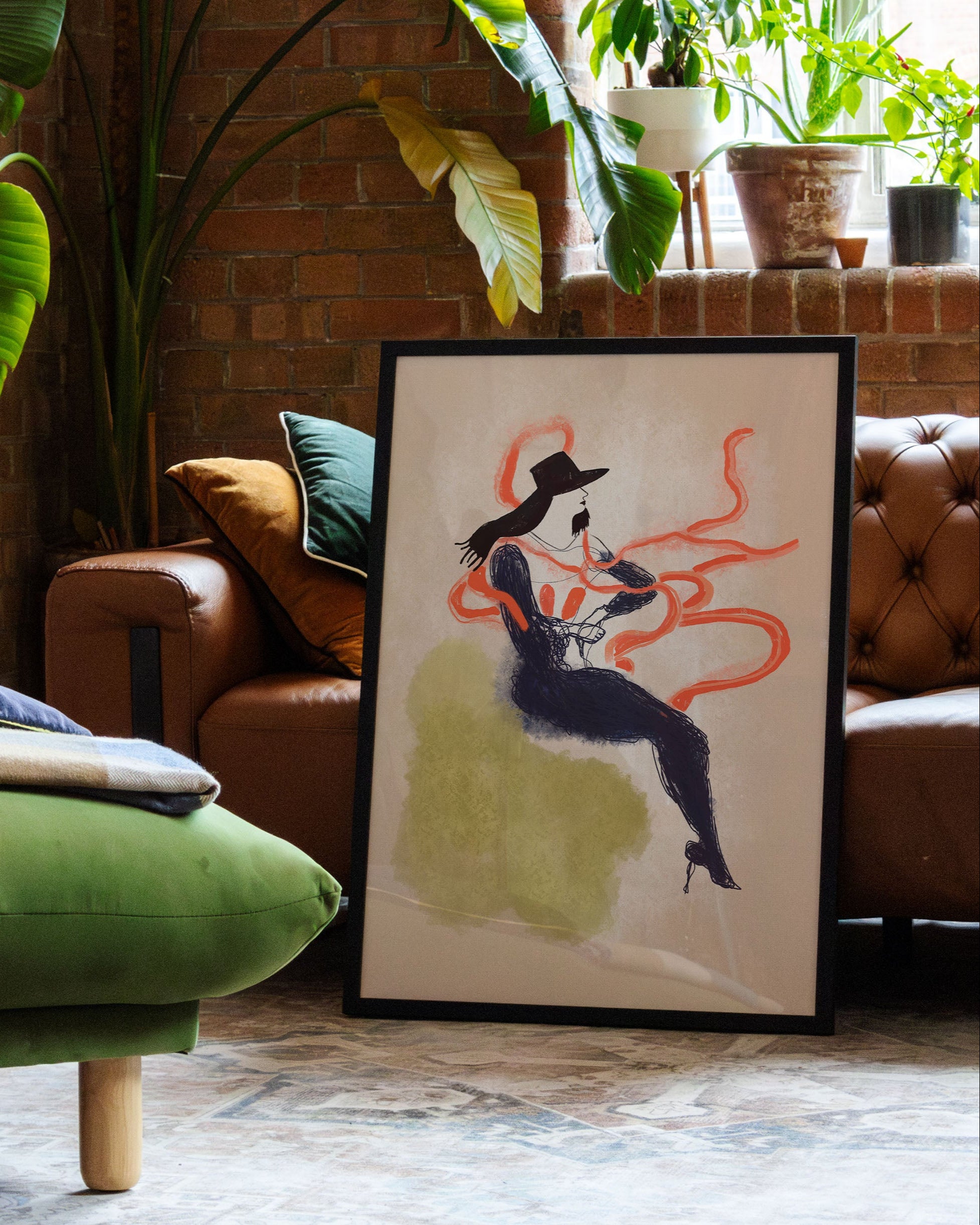 High Heels Poster – FineArt Wandbild, moderne Kunst & Fine Art Print von Spawnd, handgefertigt & Made in Germany