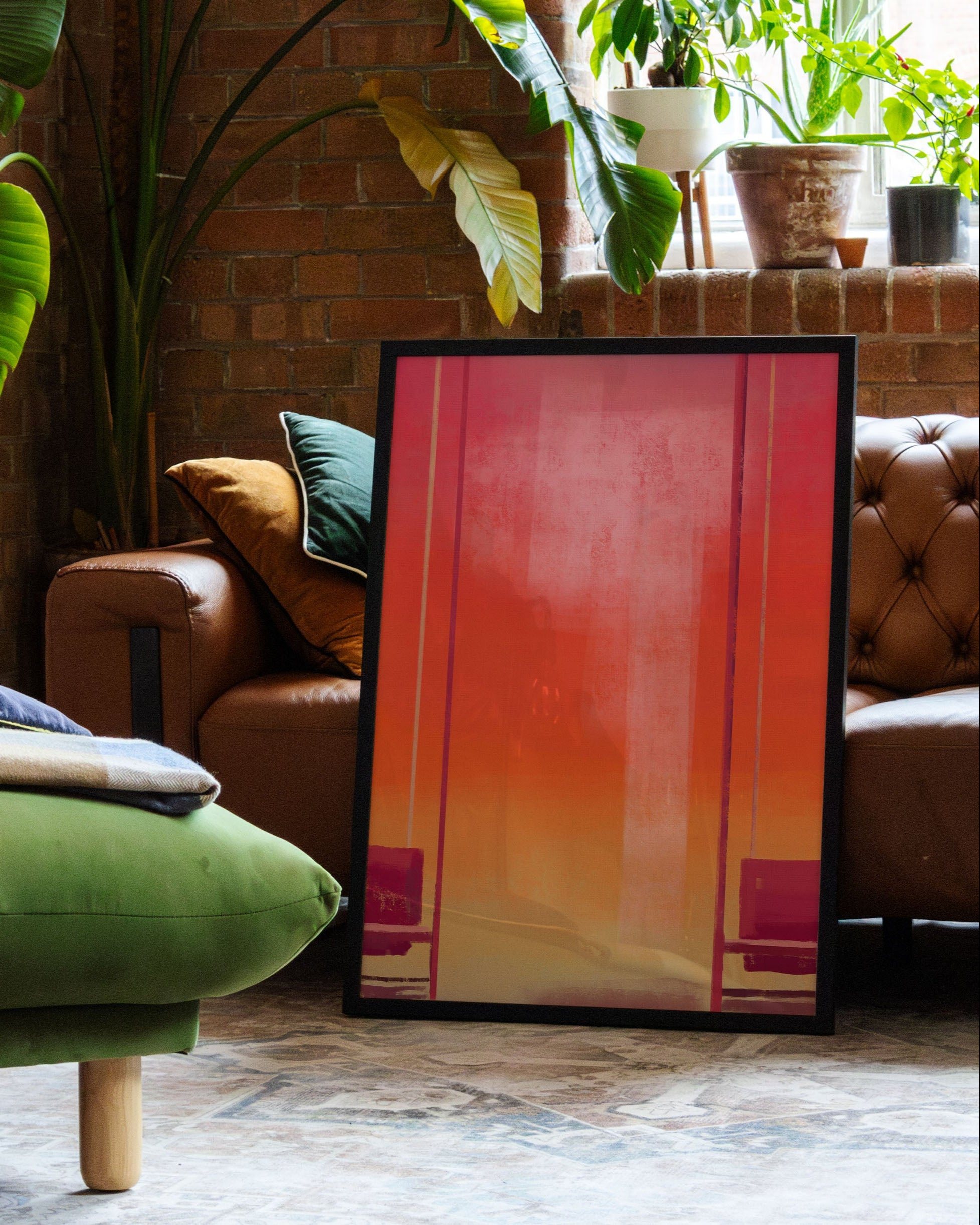 Waiting Poster – FineArt Wandbild, moderne Kunst & Fine Art Print von Spawnd, handgefertigt & Made in Germany