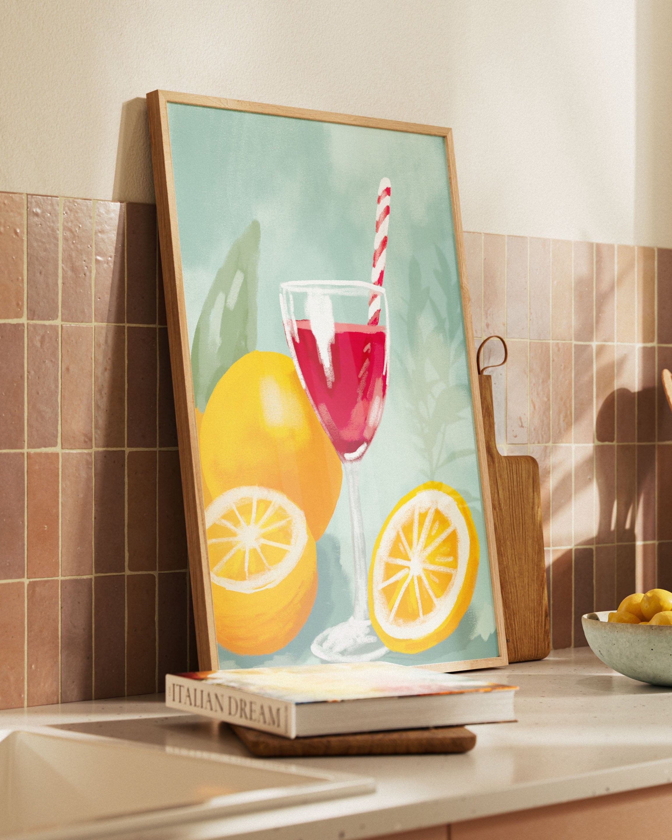 Bittersweet Poster – FineArt Wandbild, moderne Kunst & Fine Art Print von Spawnd, handgefertigt & Made in Germany