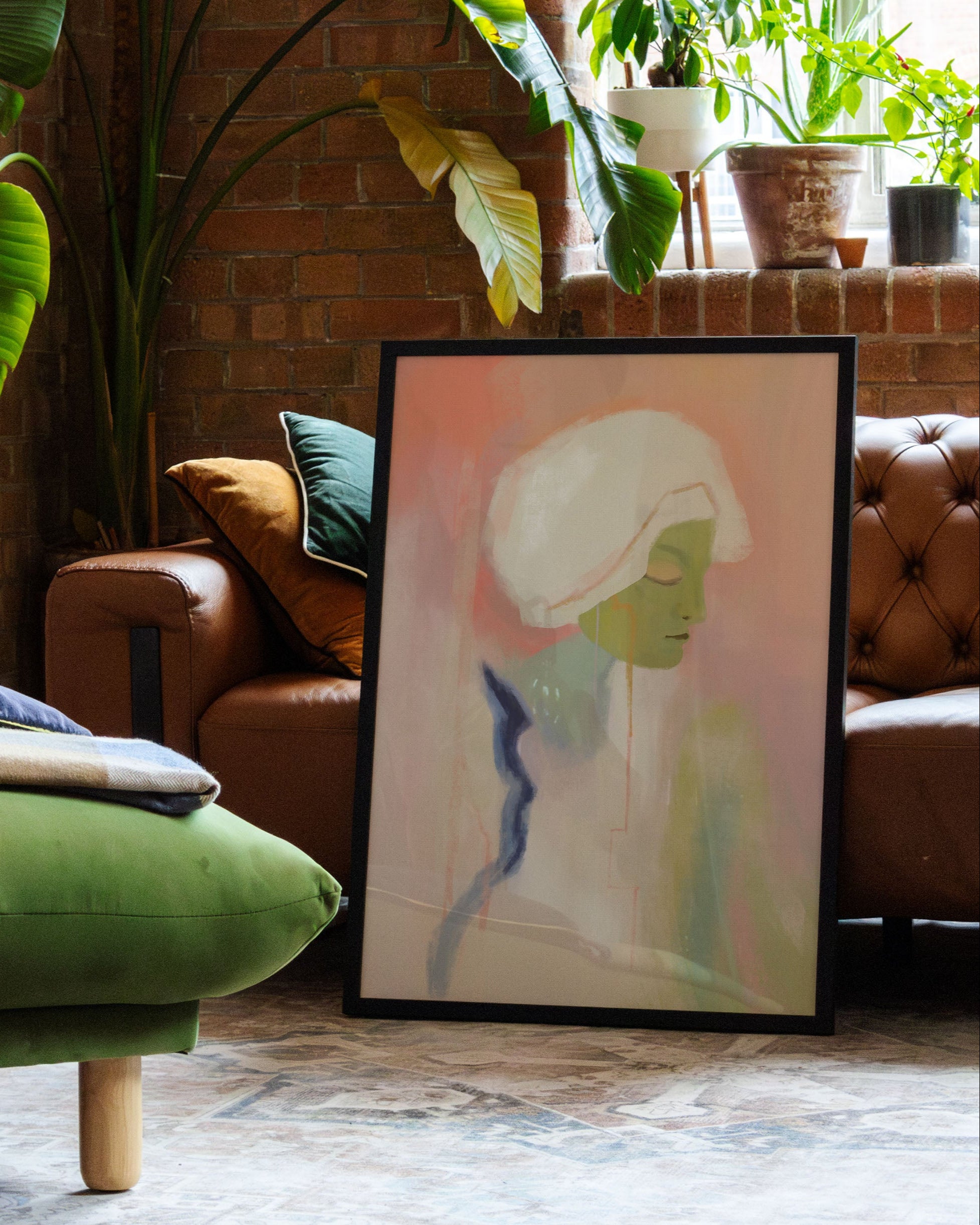 No More Questions Poster – FineArt Wandbild, moderne Kunst & Fine Art Print von Spawnd, handgefertigt & Made in Germany