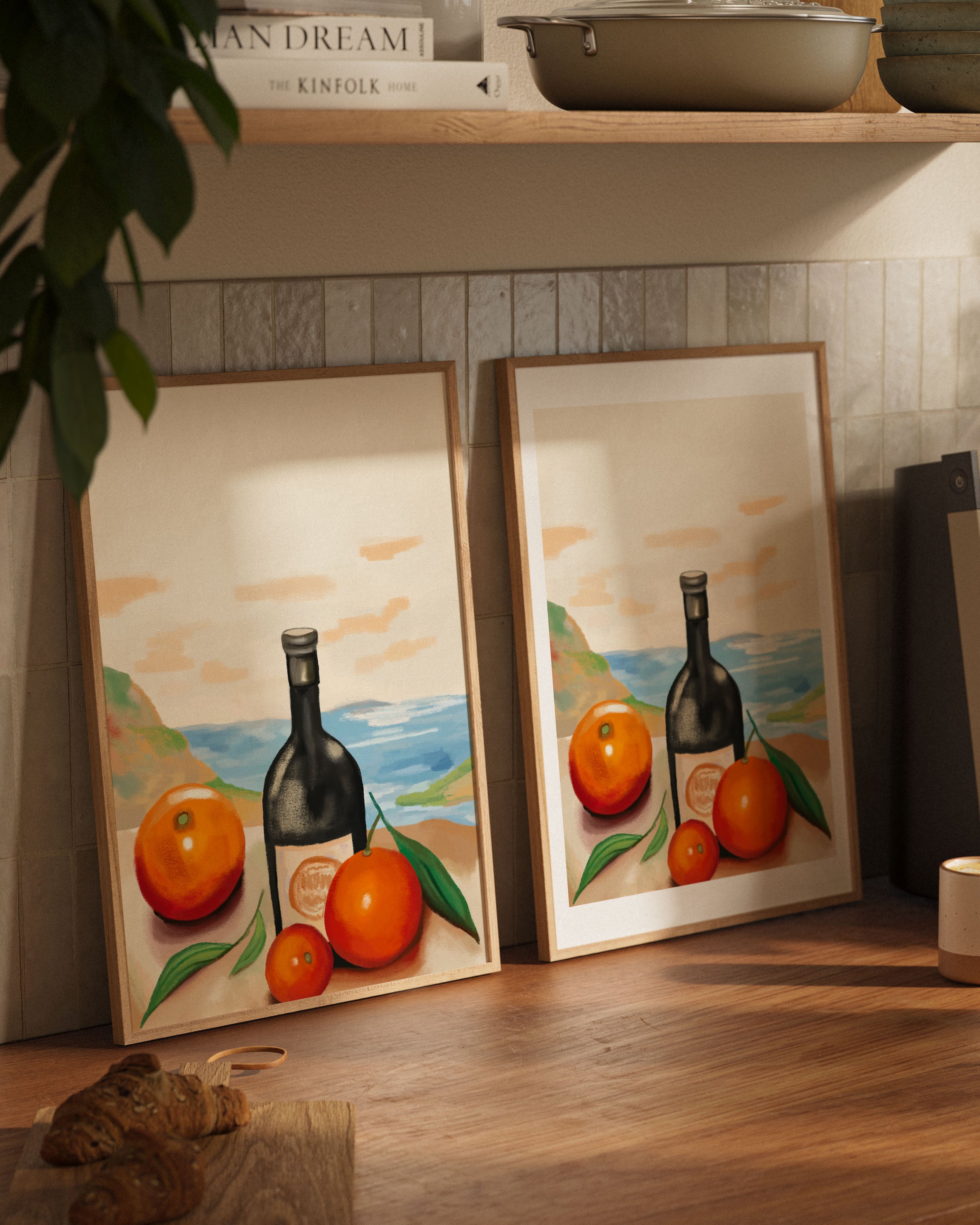 Pomodori al Sole Poster – FineArt Wandbild, moderne Kunst & Fine Art Print von Spawnd, handgefertigt & Made in Germany