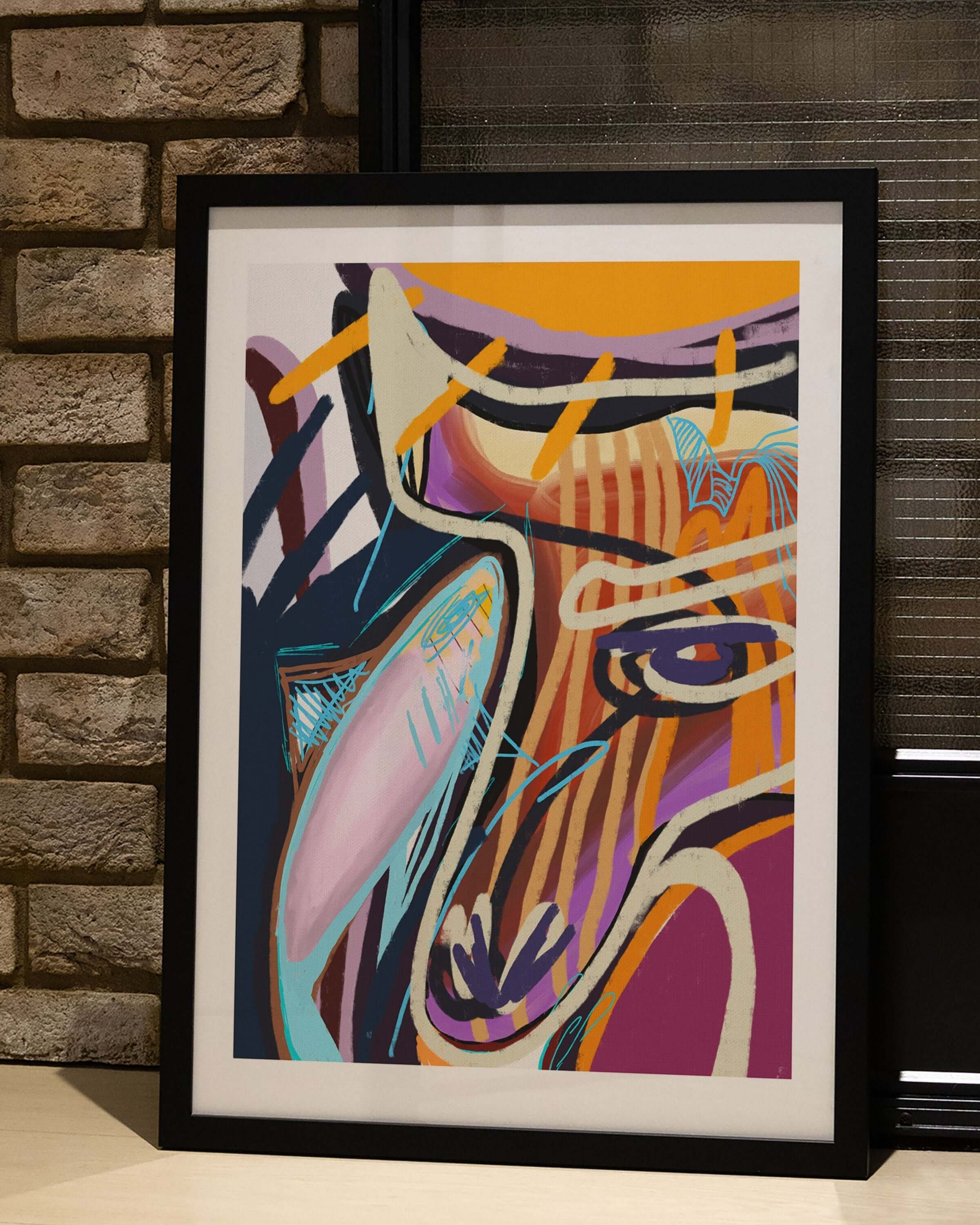 Zodiac Tides Poster – FineArt Wandbild, moderne Kunst & Fine Art Print von Spawnd, handgefertigt & Made in Germany