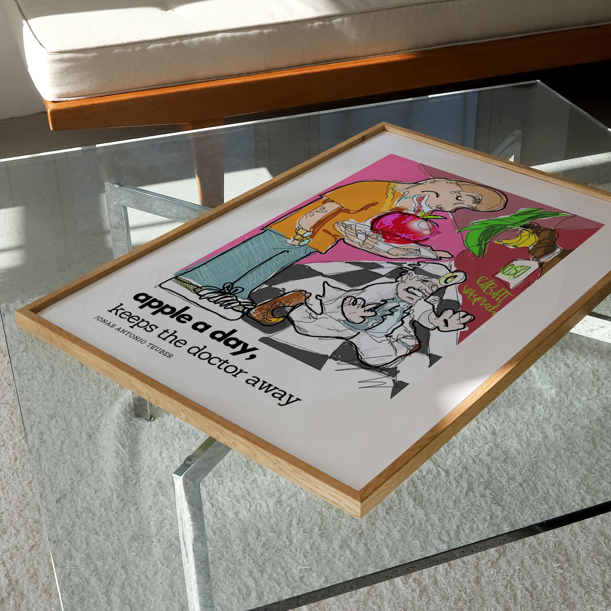 Illustration - Farbenfroh - Poster