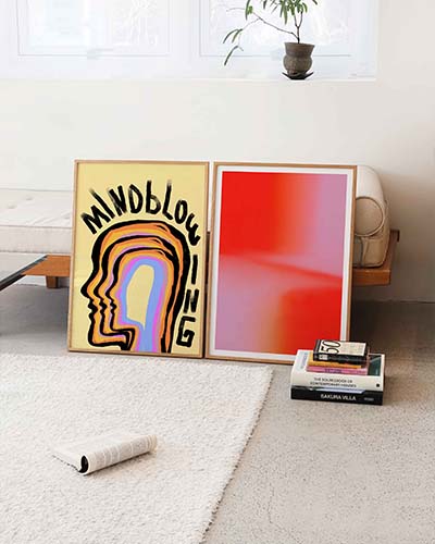 Abstrakt - Farbenfroh - Poster