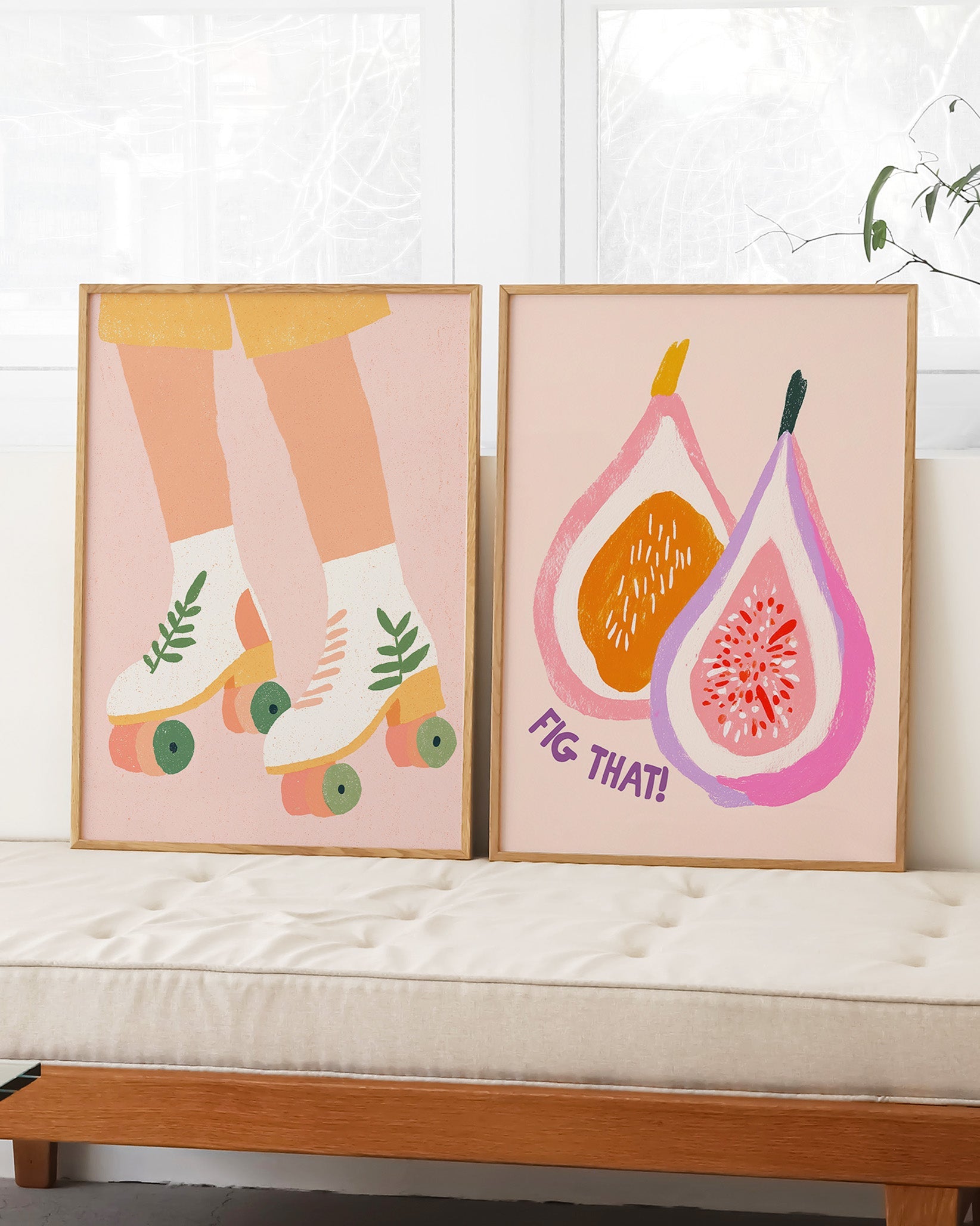 Pastell Illustrationen